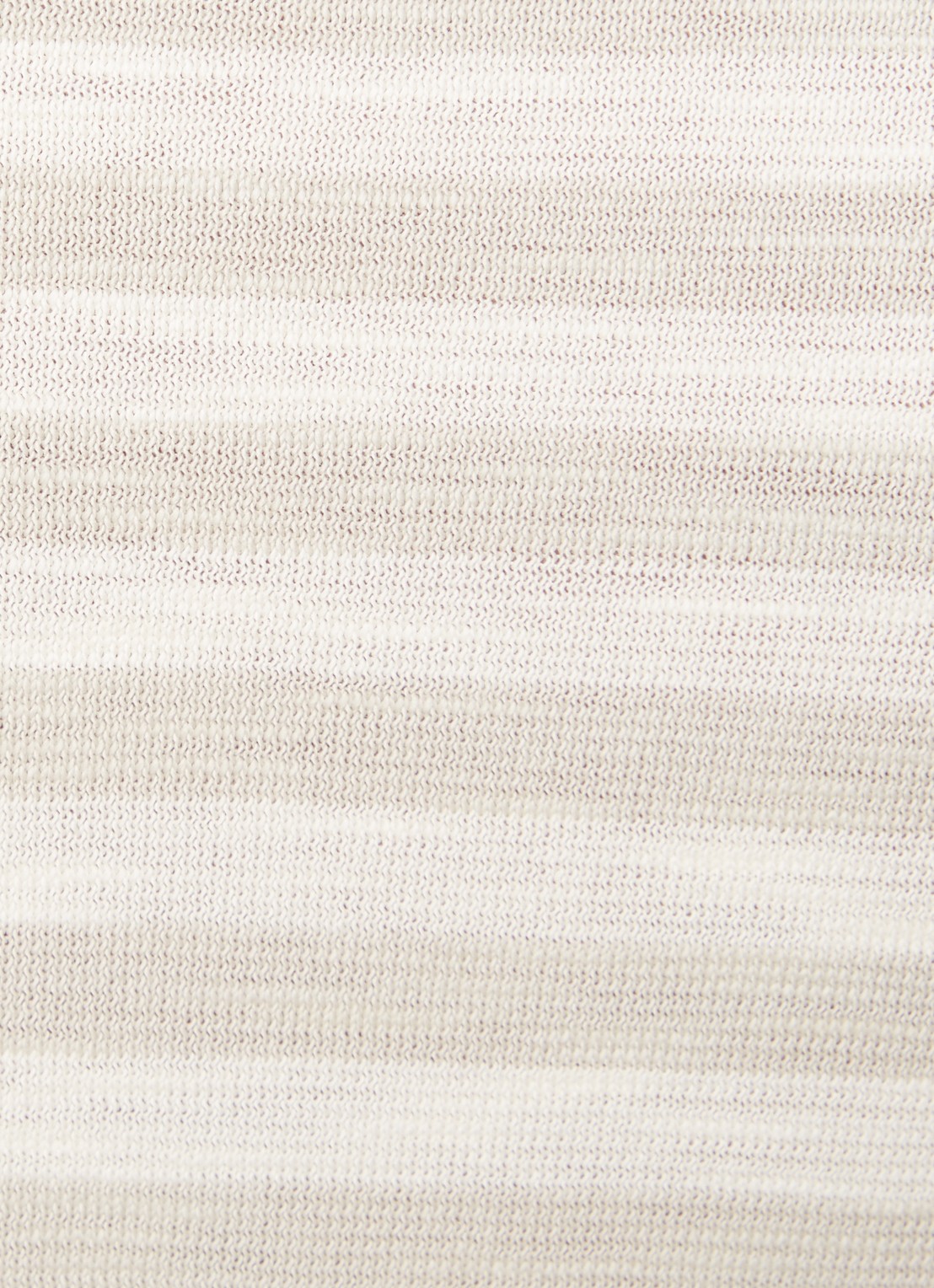 Marc O'Polo T-shirt met streepprint en stretch - detail 4 grijs