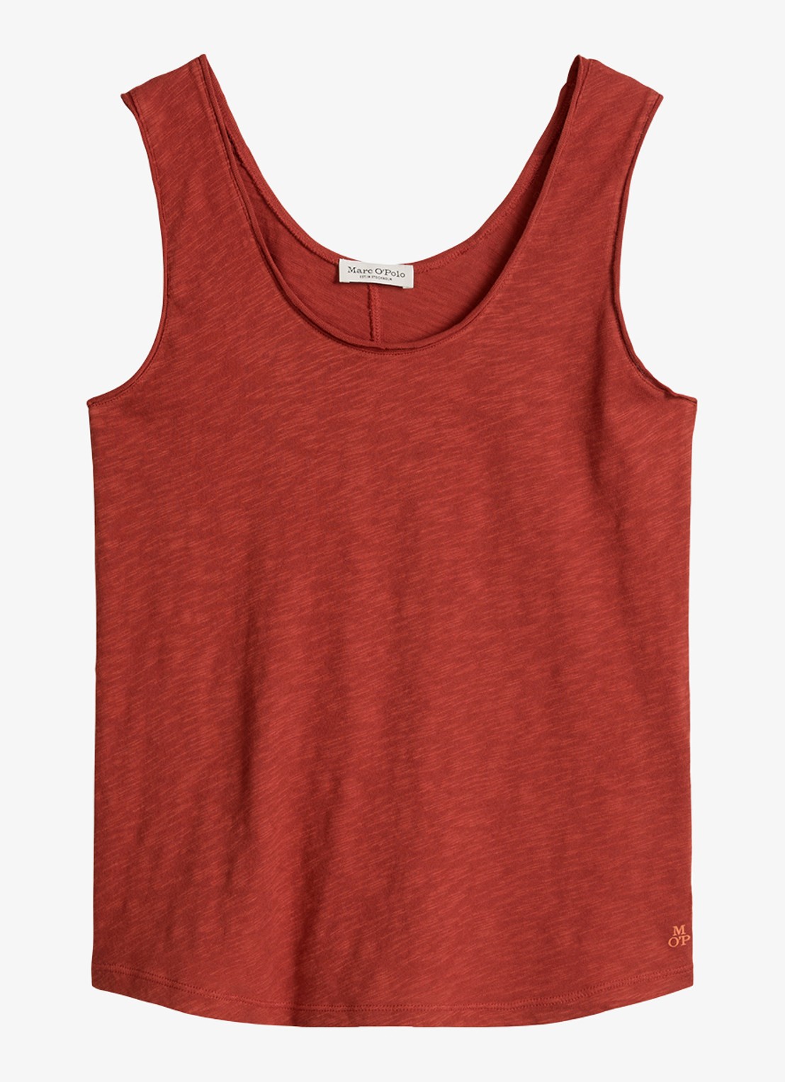 Marc O'Polo Tanktop met ronde hals - voorkant tall poppy-6896 / paars