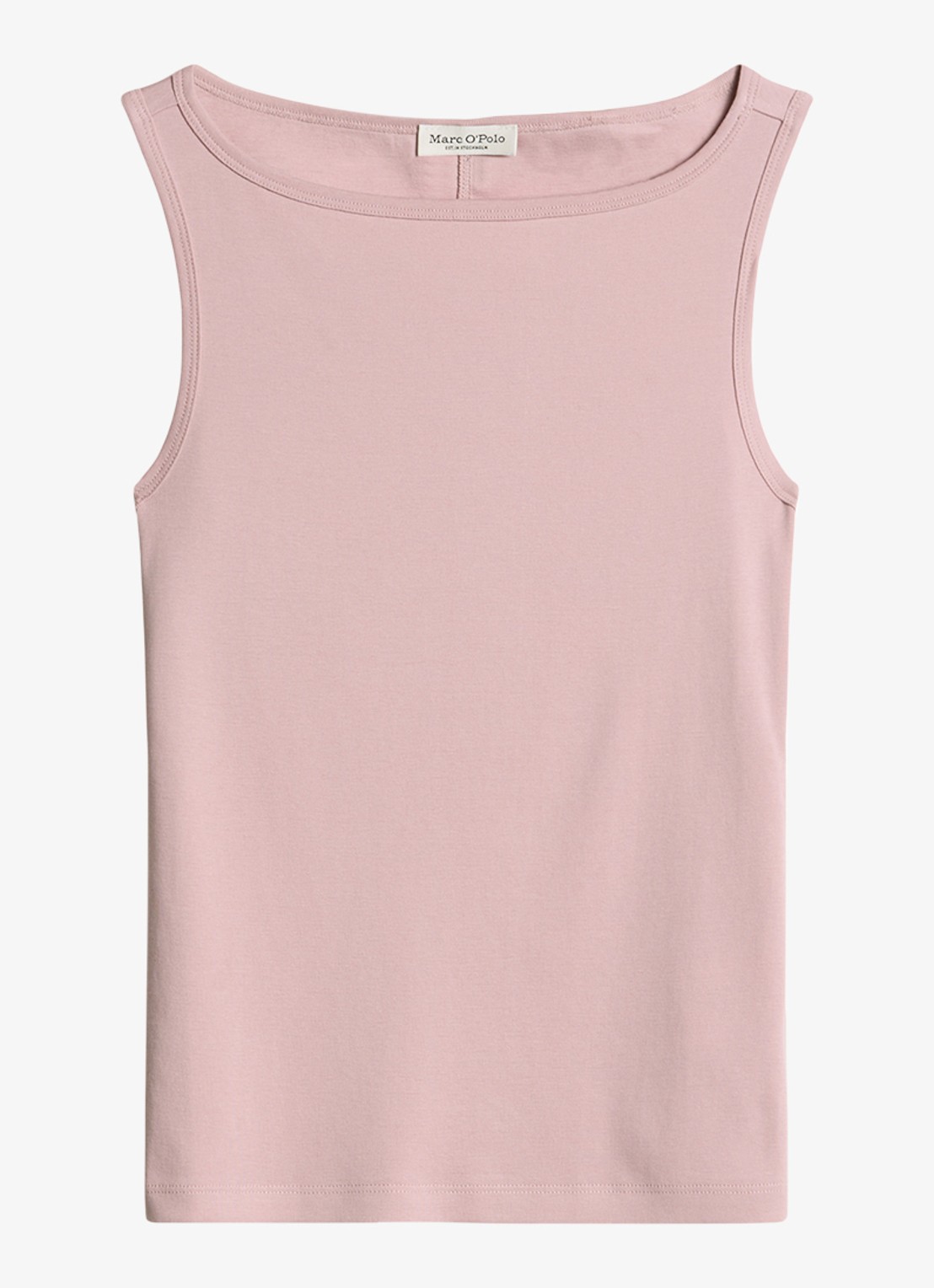 Marc O'Polo Tanktop met stretch - voorkant 4 mild rose-6663 / roze