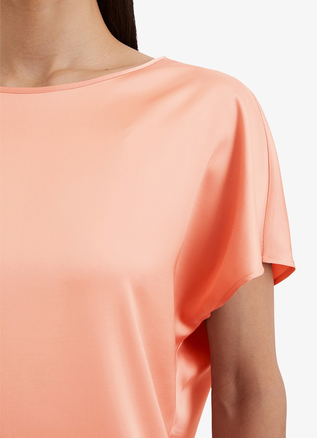 Marc O'Polo Top met vlindermouw - detail 2 orange