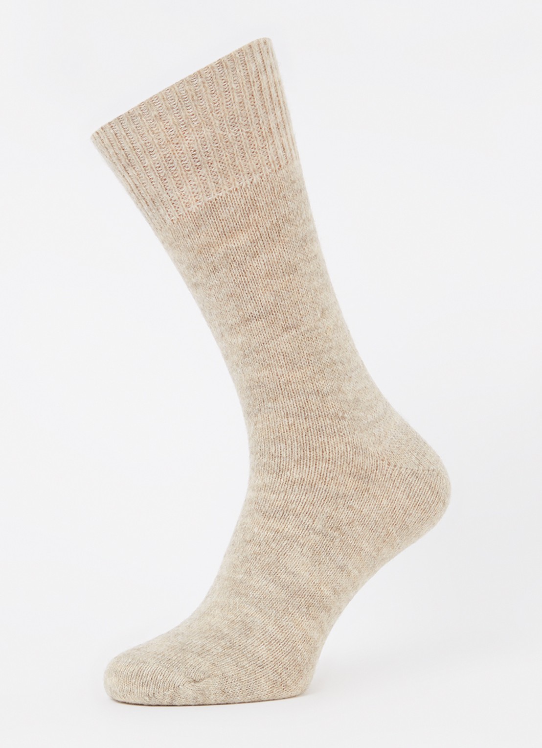 MarcMarcs Ellen sokken in wolblend - detail beige