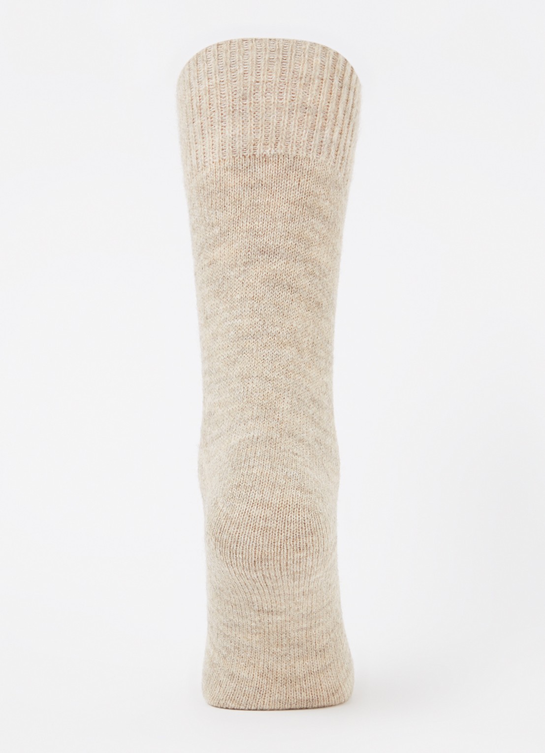 MarcMarcs Ellen sokken in wolblend - voorkant 3 beige