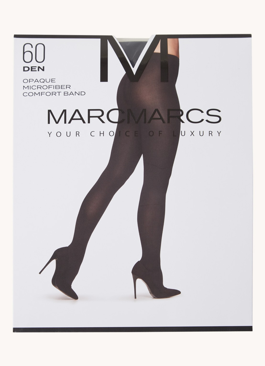 MarcMarcs Panty in 60 denier  - voorkant donkerblauw