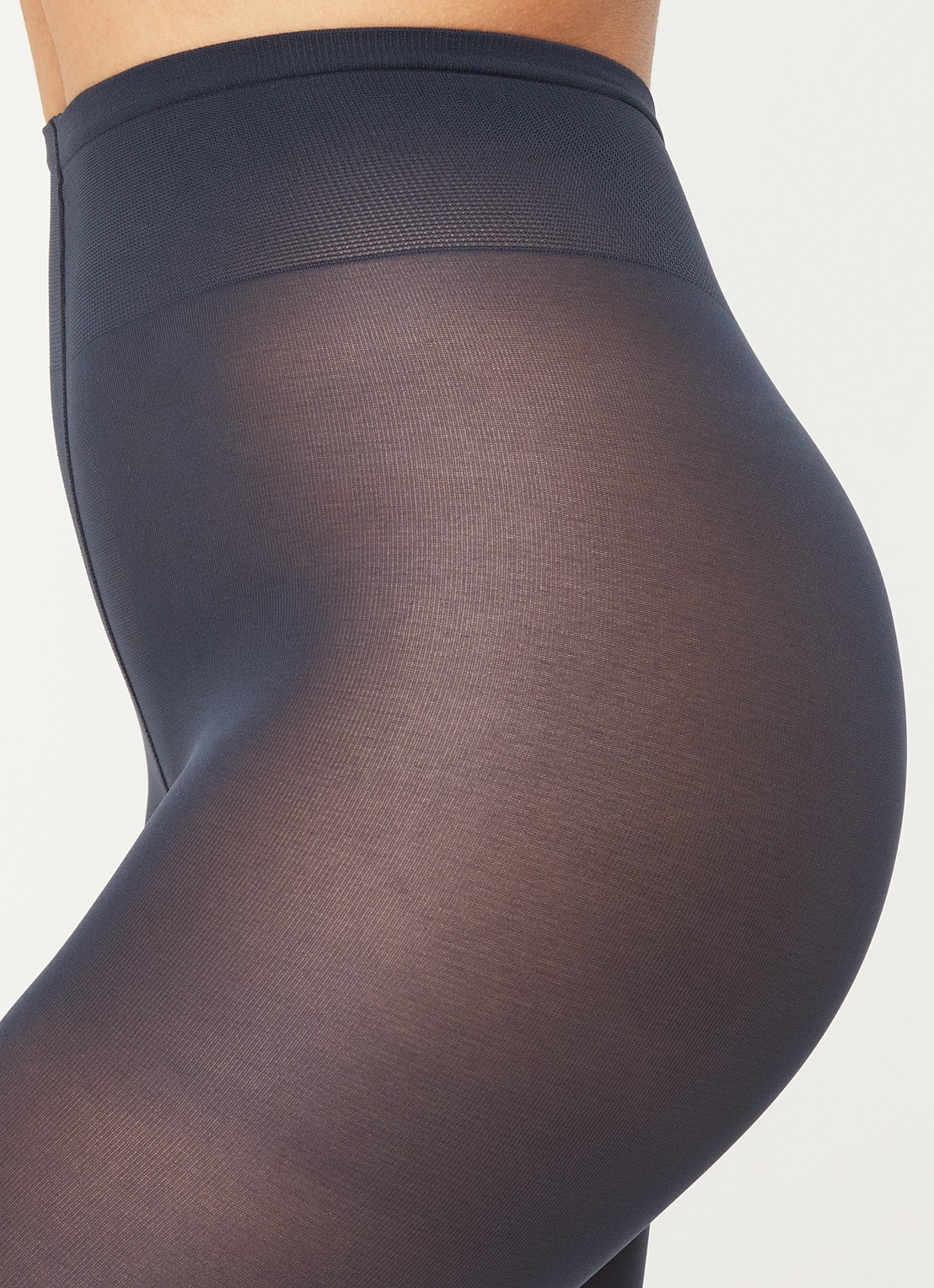 MarcMarcs Panty in 60 denier  - detail 4 donkerblauw