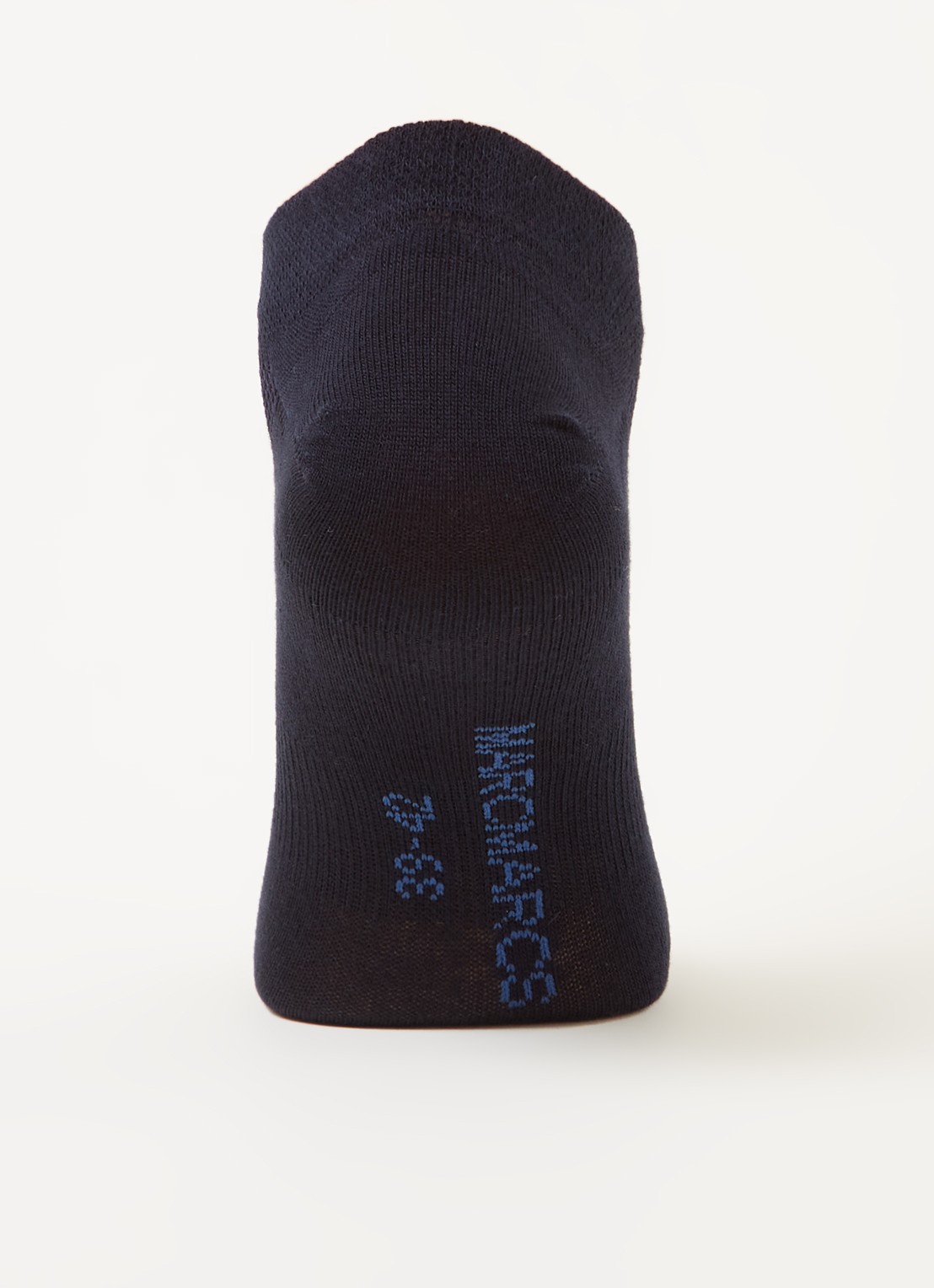 MarcMarcs Sneakersokken in 2-pack - voorkant 3 donkerblauw