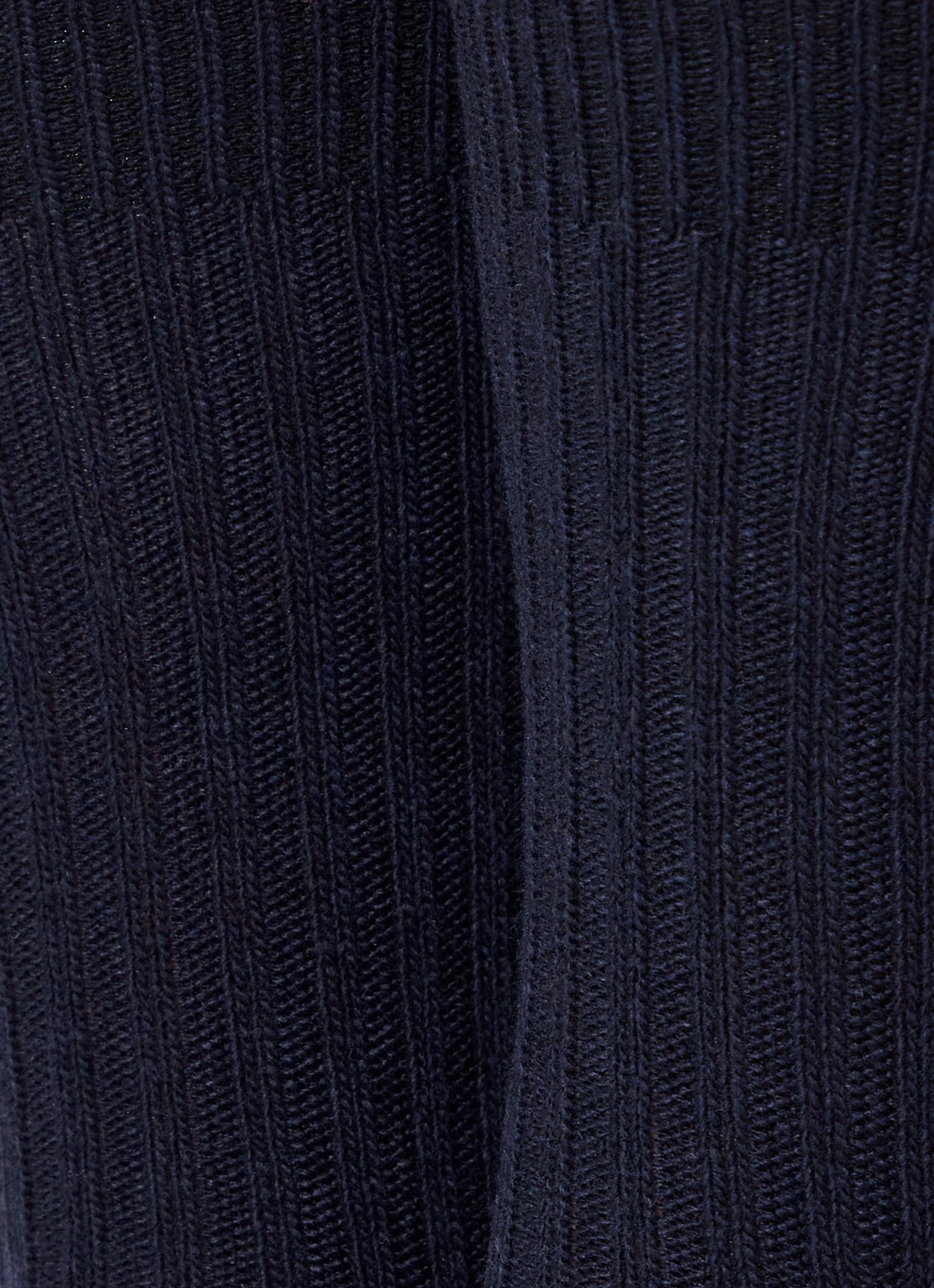 MarcMarcs Sokken in kasjmierblend met ribstructuur - detail 2 donkerblauw
