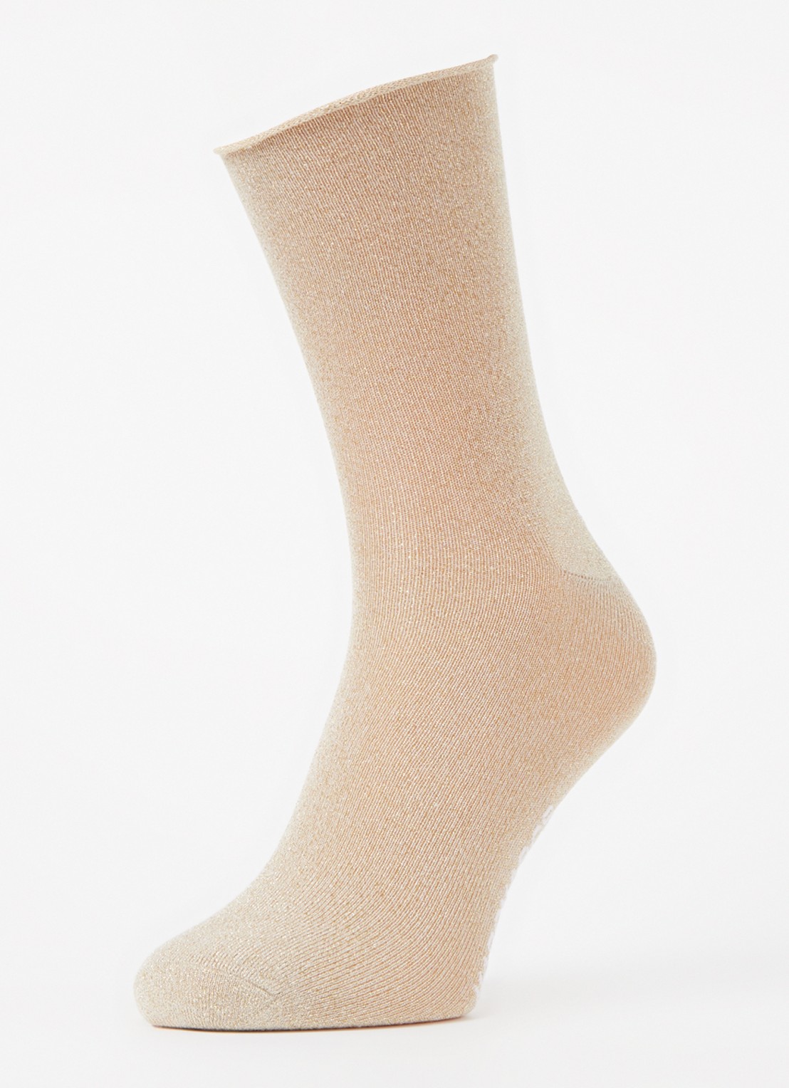 MarcMarcs Sokken met lurex in 2-pack - detail 3 goud