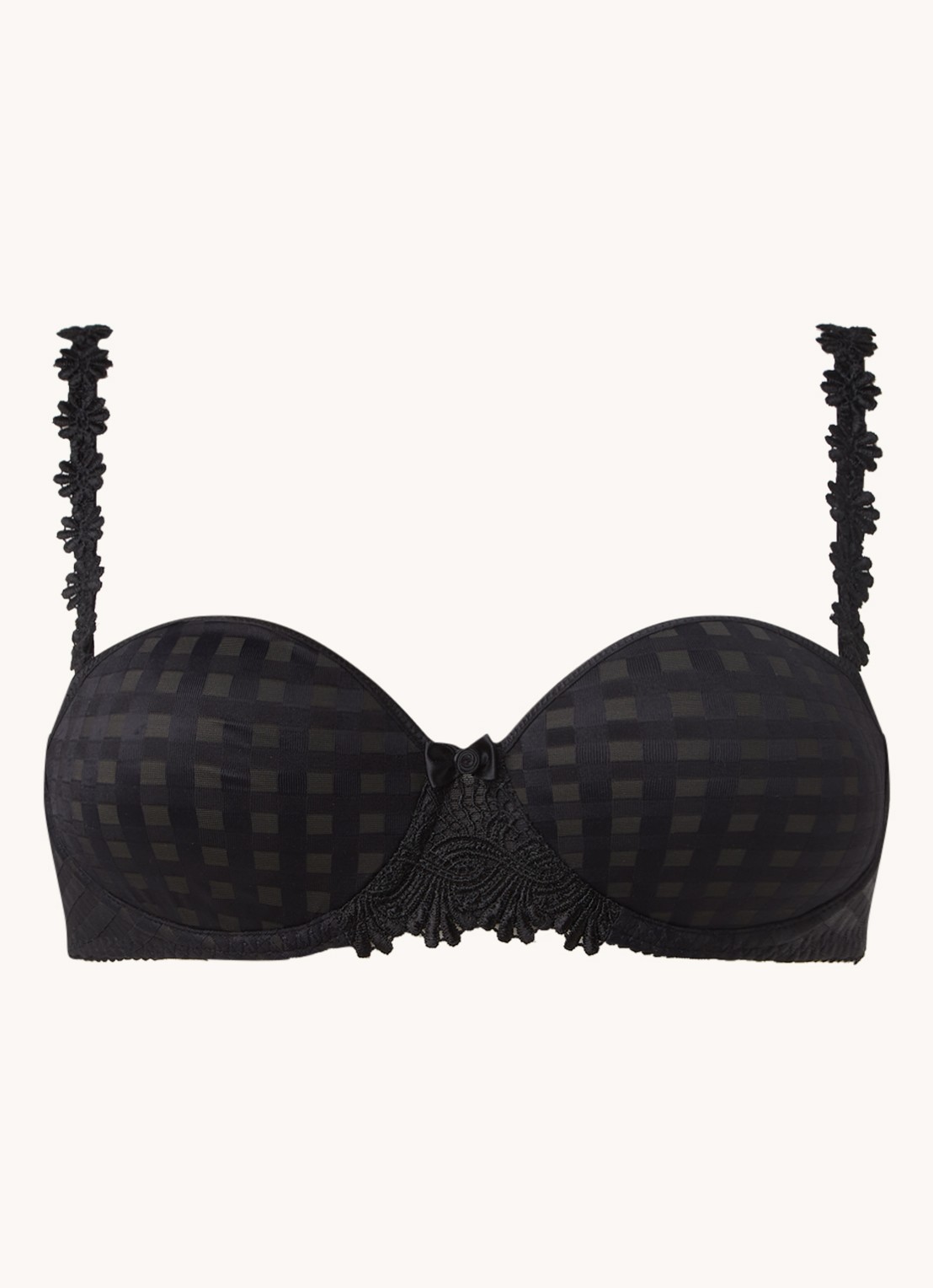 Marie Jo Avero balconette bh met afneembare bandjes - voorkant 2 zwart