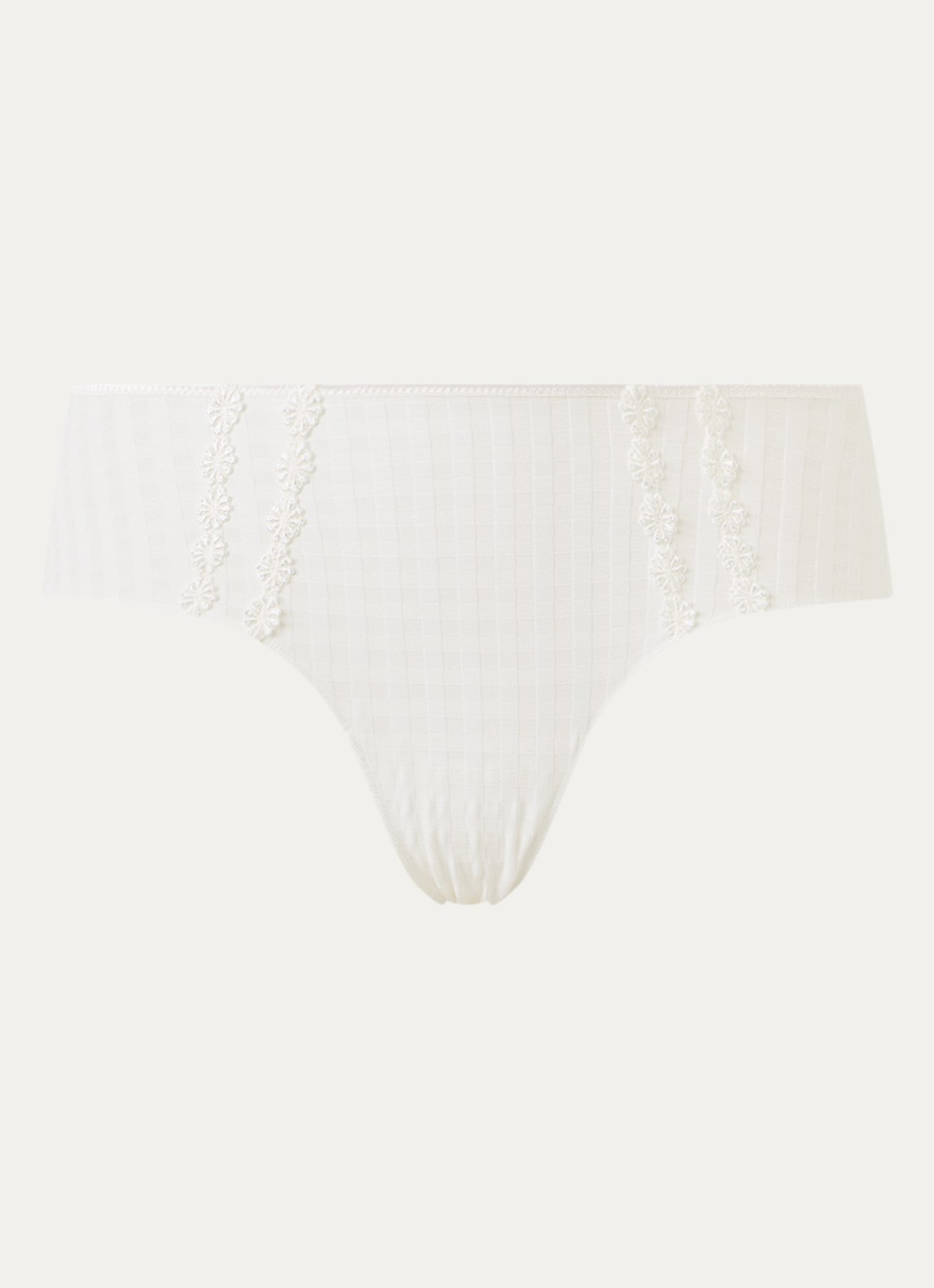 Marie Jo Avero hotpants - voorkant 4 gebroken wit