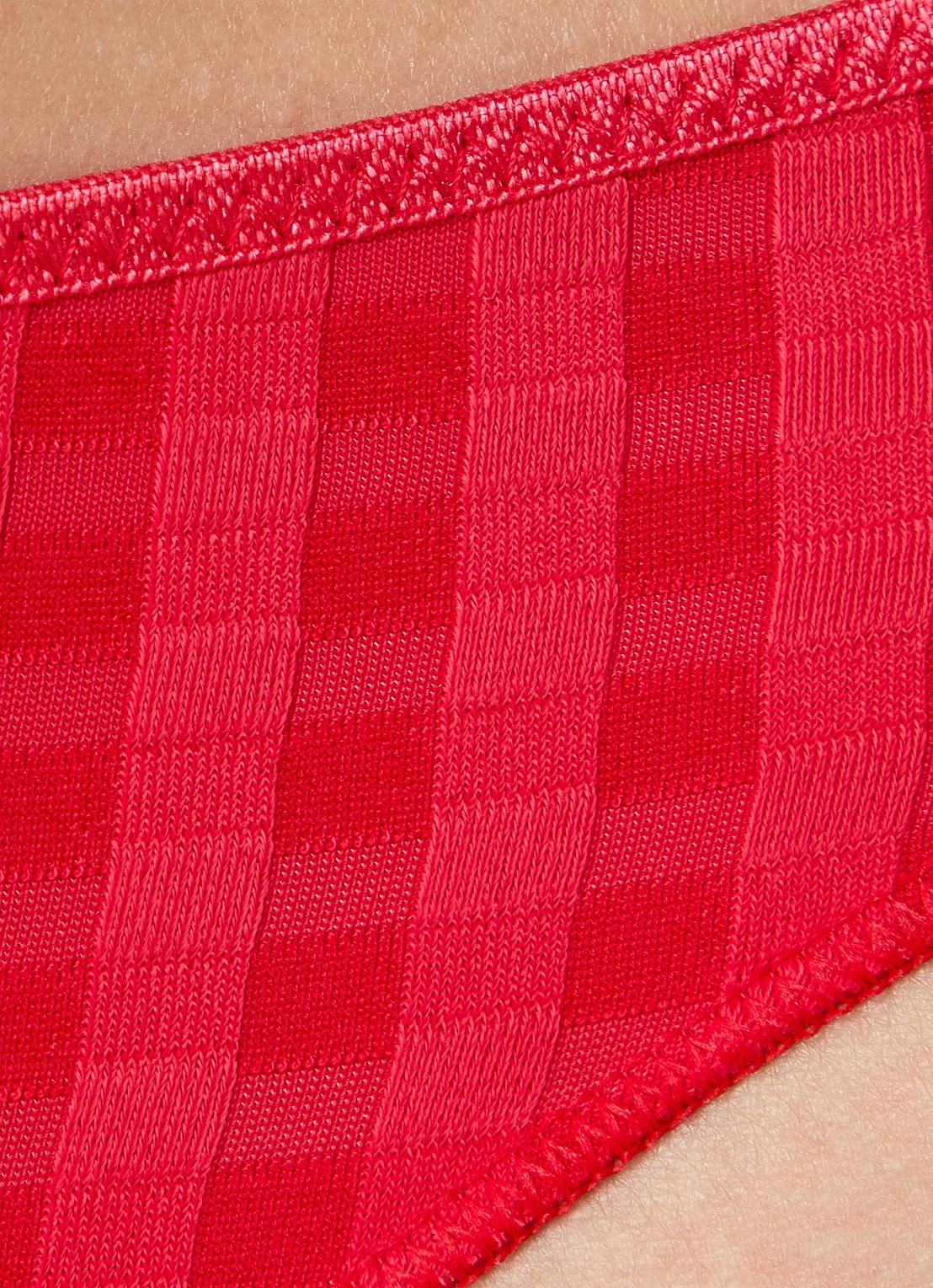 Marie Jo Avero string met ruitdessin - detail 5 rood