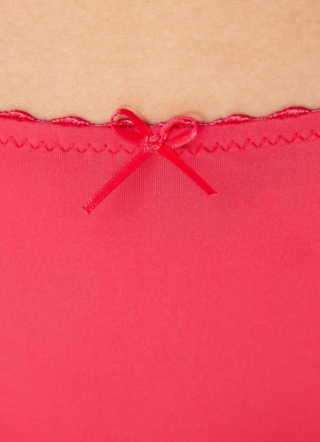 Marie Jo Azelie slip met kant - detail 5 koraalrood