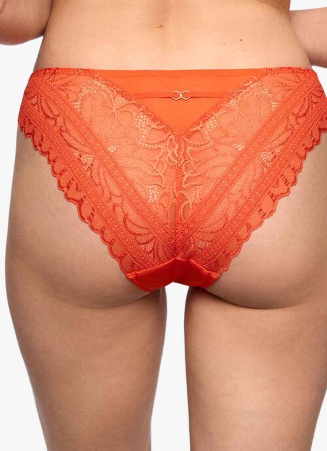 Marie Jo Cerina slip met kant - achterkant 3 orange
