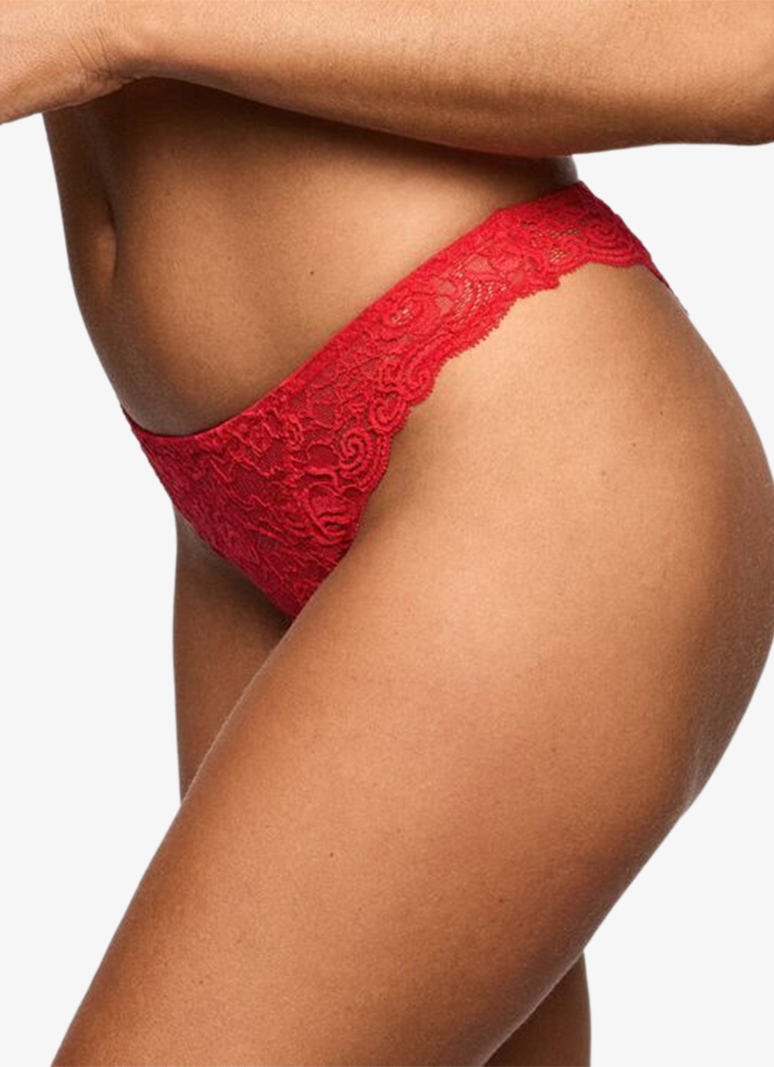 Marie Jo Cyrile tanga van kant - detail 5 rood