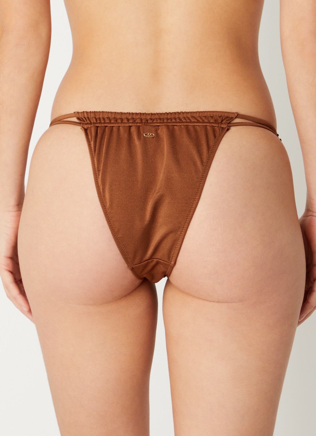 Marie Jo Hello Sunset brazilian bikinislip - achterkant cognac