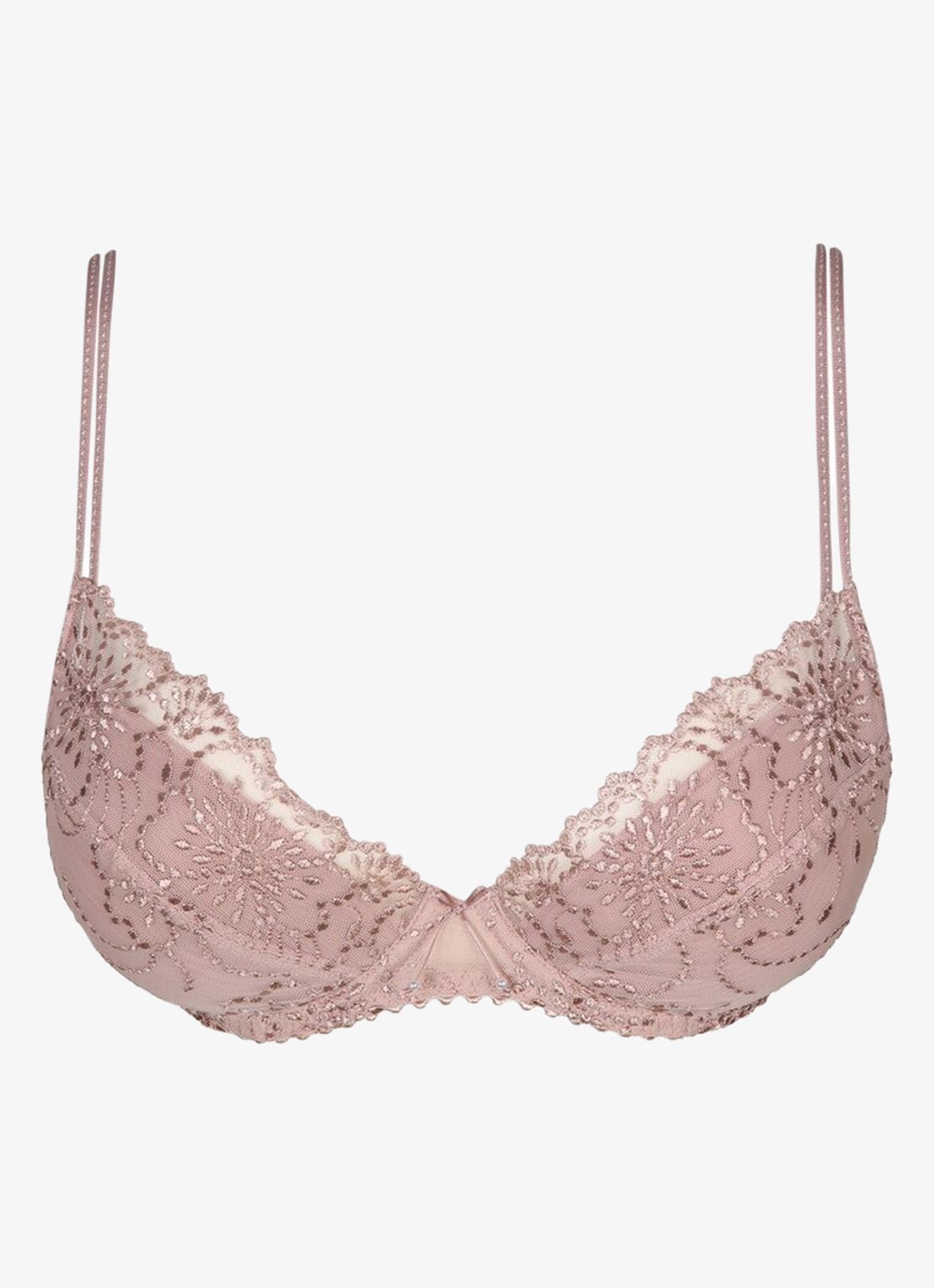 Marie Jo Jane push-up bh met uitneembare vulling - voorkant oudroze