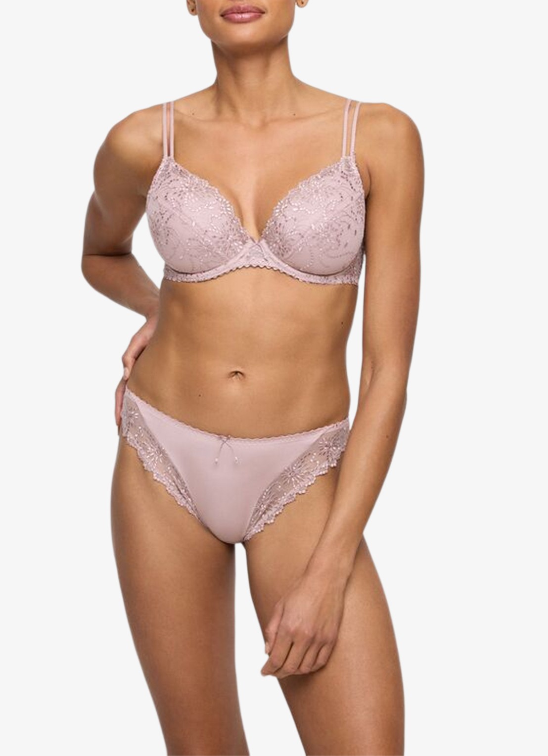 Marie Jo Jane push-up bh met uitneembare vulling - voorkant 2 oudroze