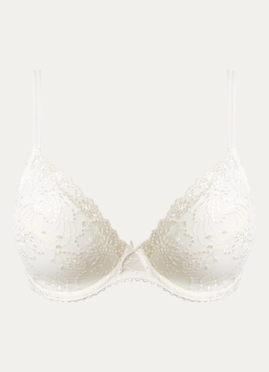 Marie Jo Jane push-up bh met uitneembare vulling - voorkant 3 gebroken wit