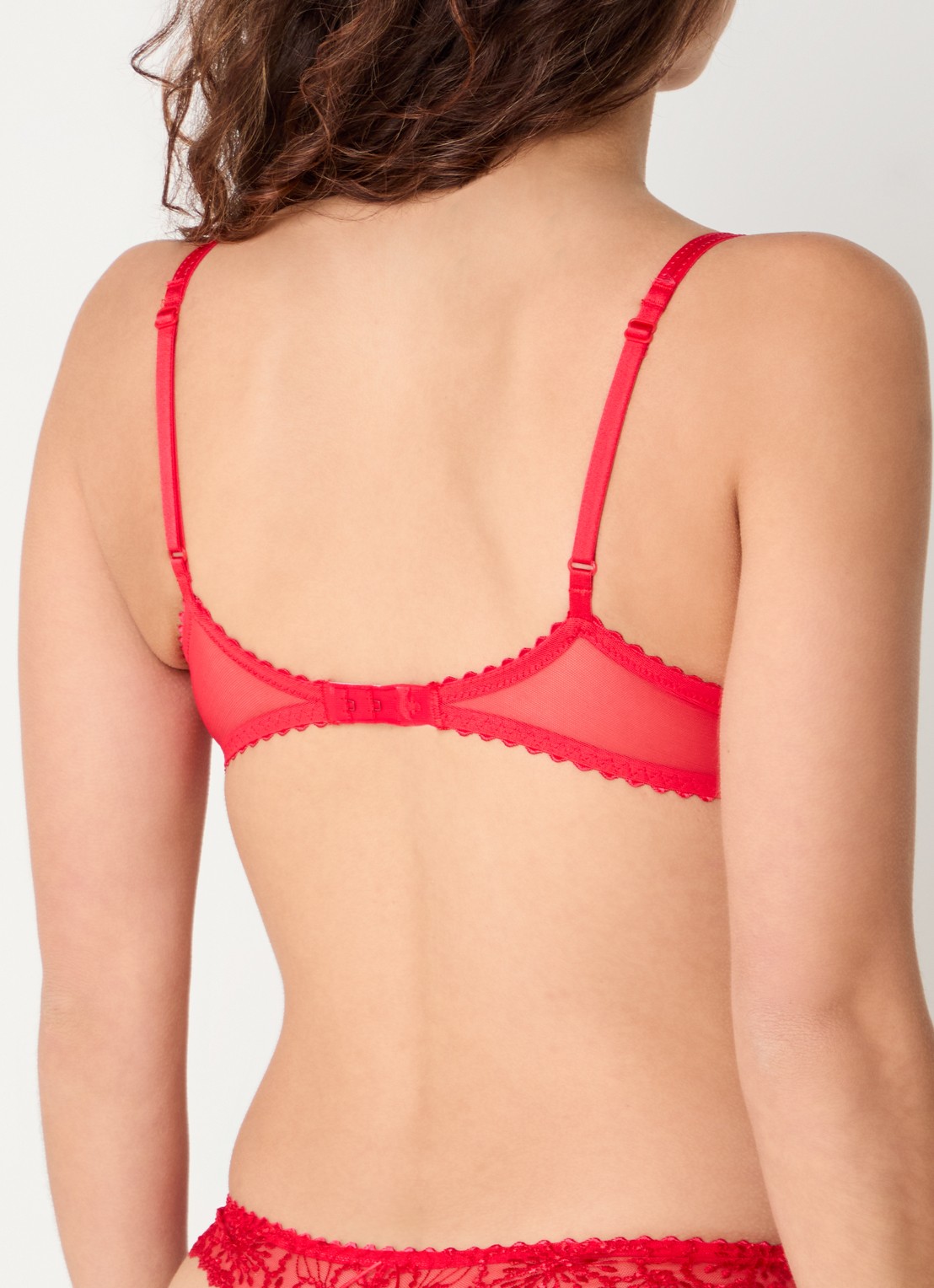Marie Jo Jane push-up bh met uitneembare vulling - achterkant 5 rood