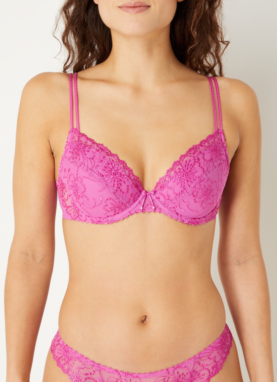Marie Jo Jane push-up bh met uitneembare vulling - detail 4 fuchsia