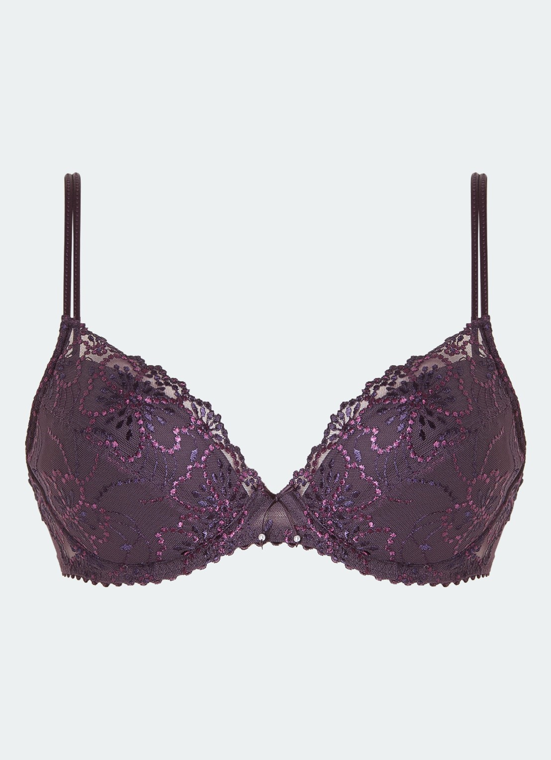 Marie Jo Jane push-up bh met uitneembare vulling - voorkant paars
