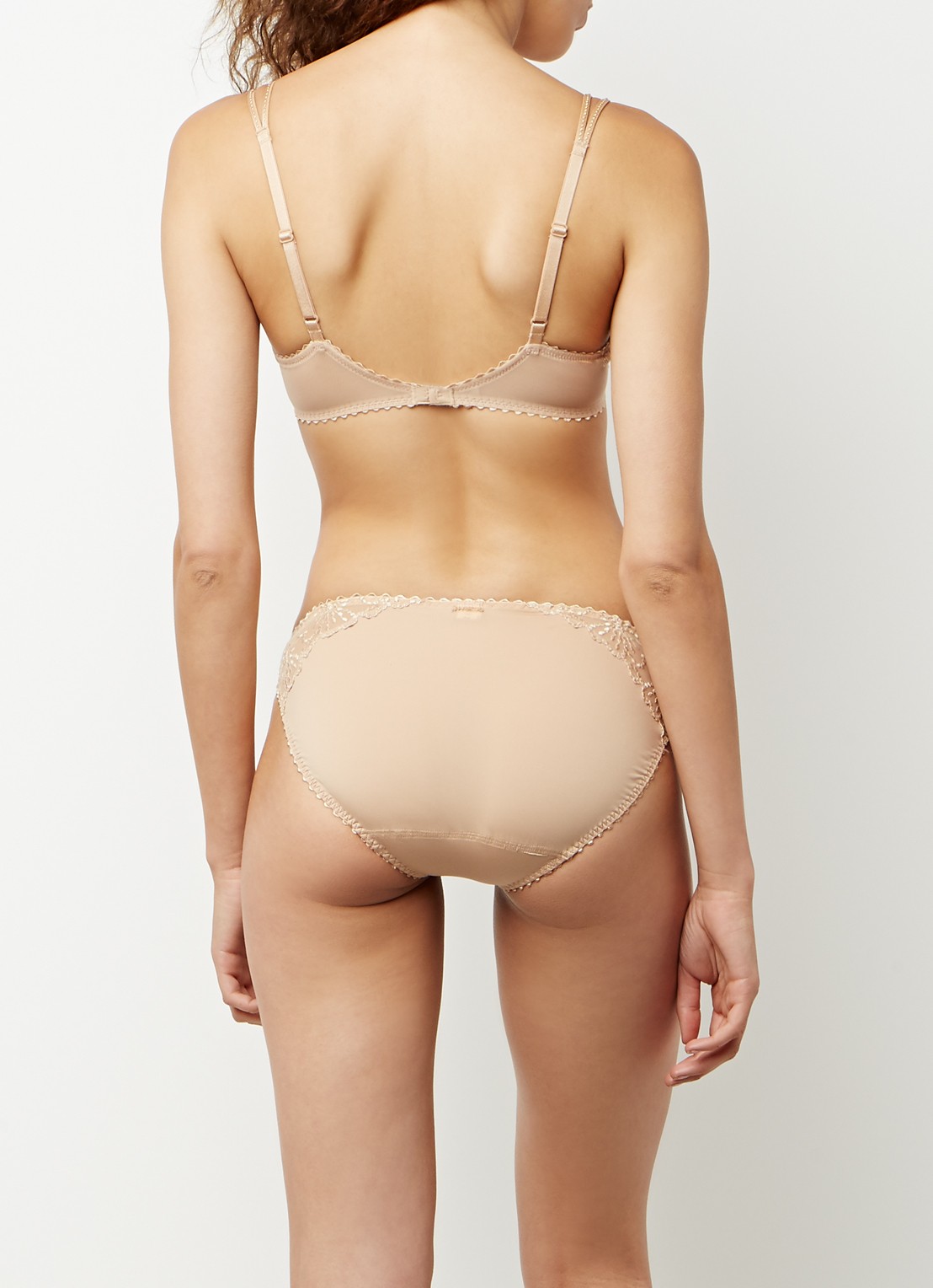 Marie Jo Jane slip - achterkant donkerbeige