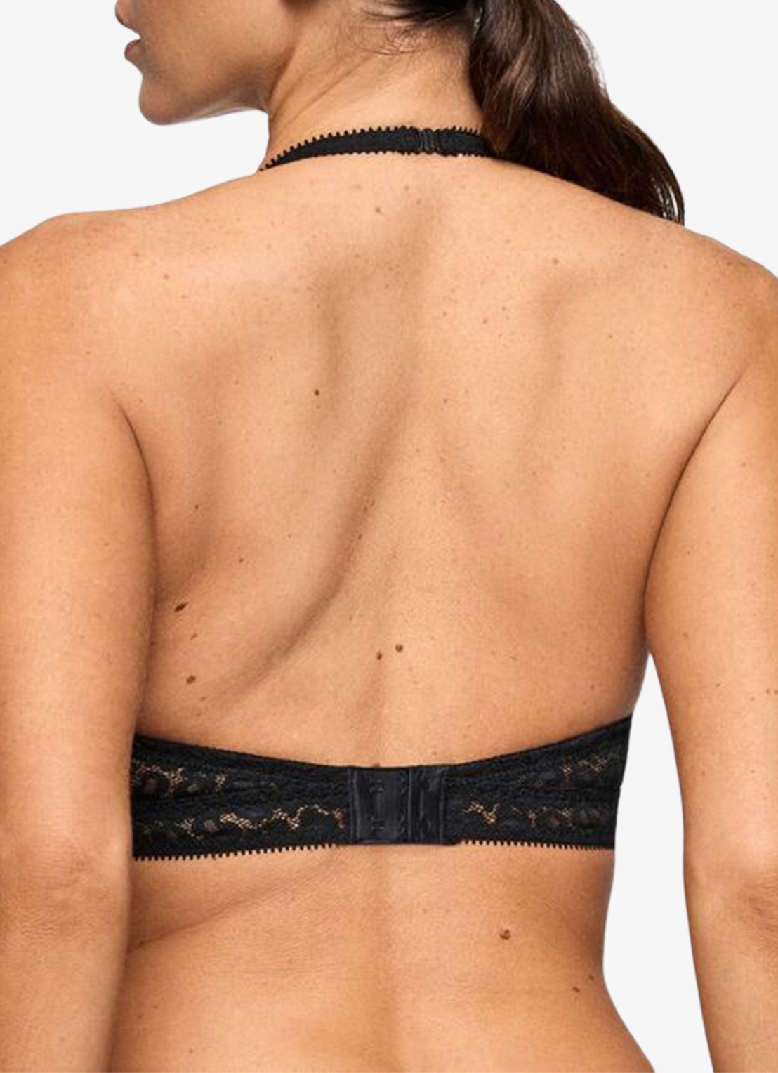 Marie Jo Juliane bralette met panterprint - detail 4 zwart
