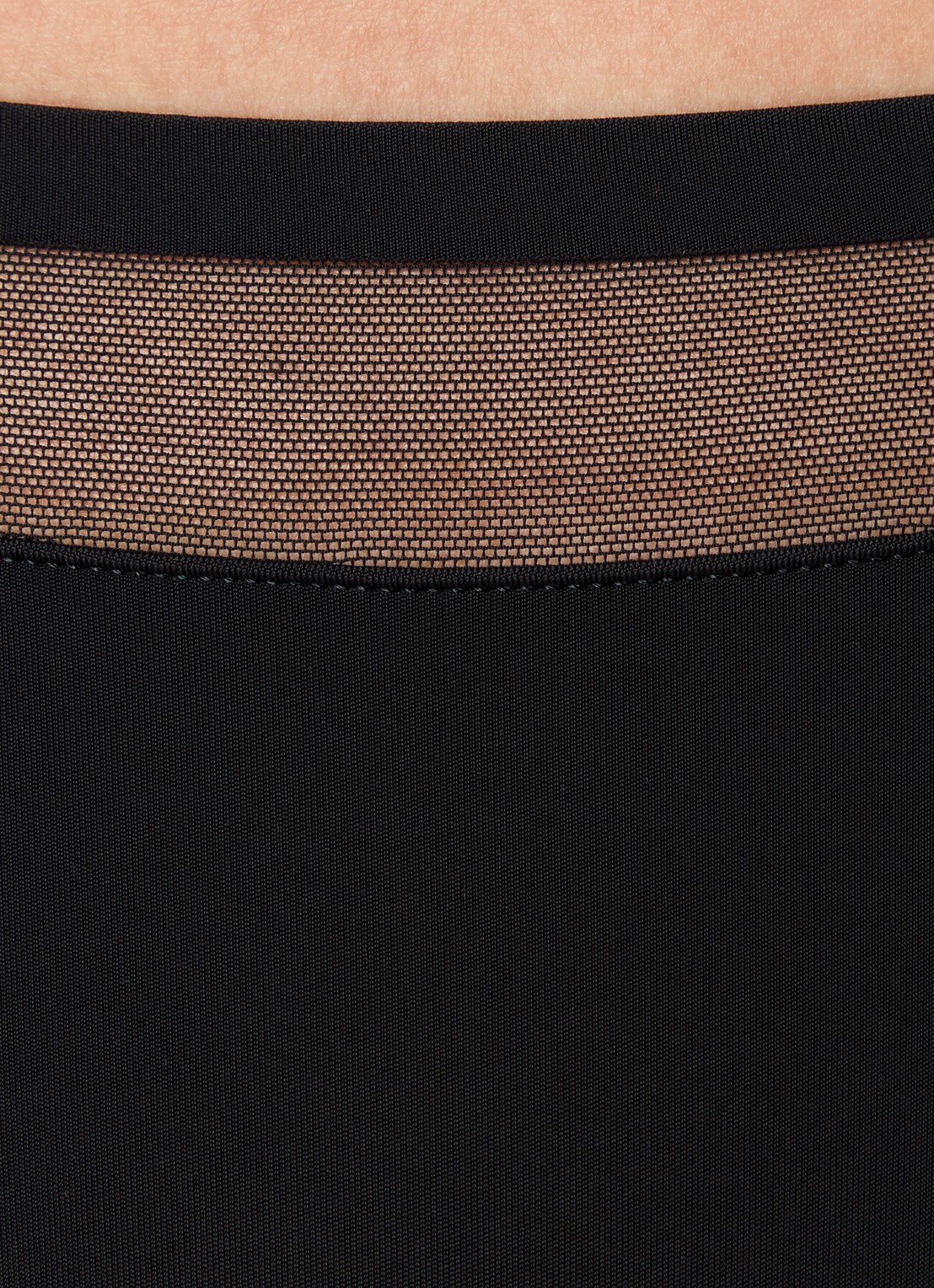 Marie Jo Louie naadloze hipster met mesh - detail 2 zwart