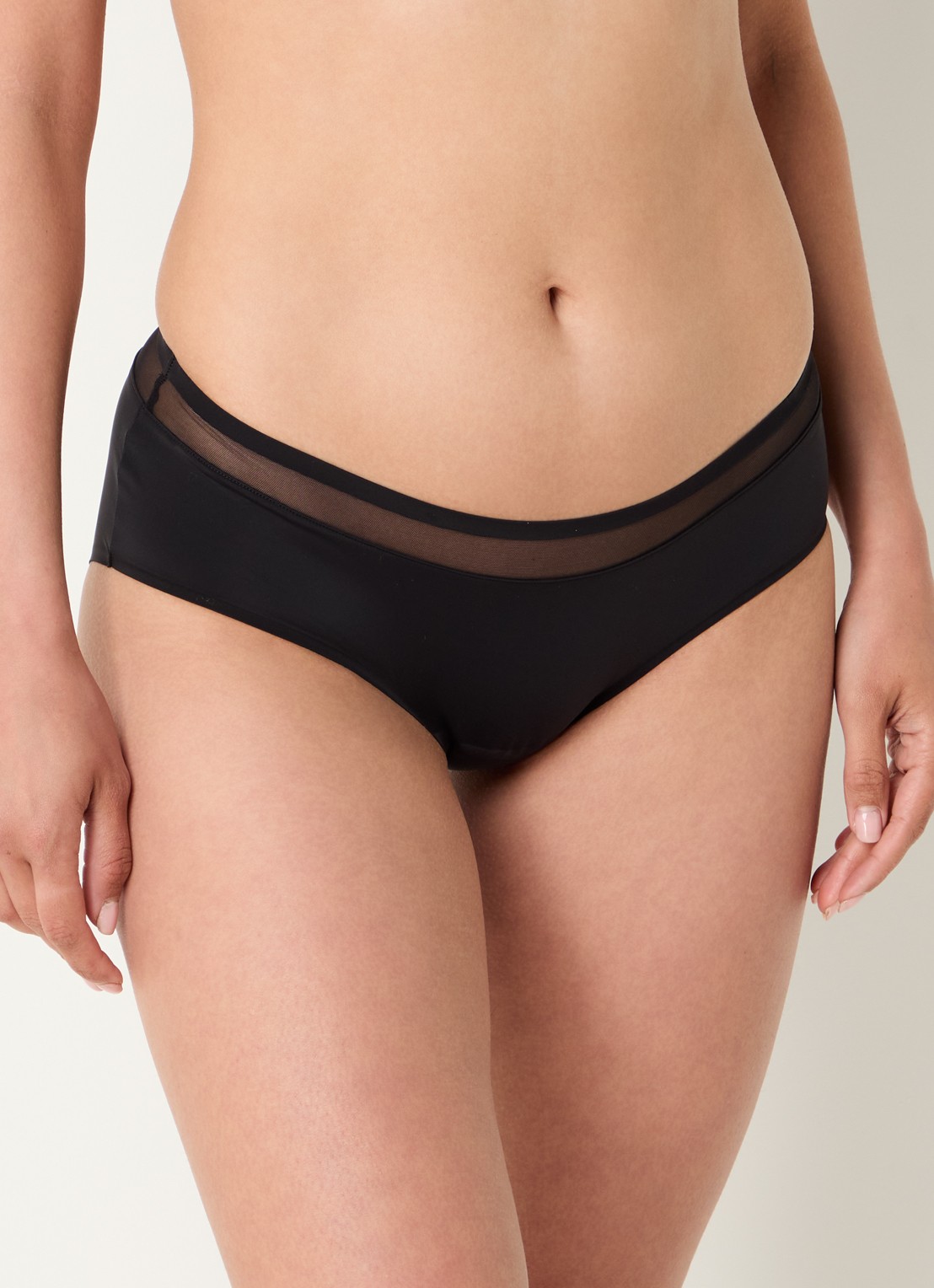 Marie Jo Louie naadloze slip - detail zwart