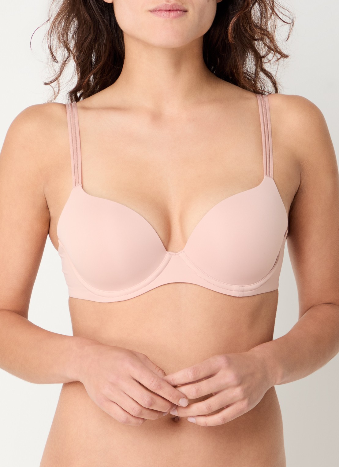 Marie Jo Louie push-up bh met mesh - detail 3 oudroze