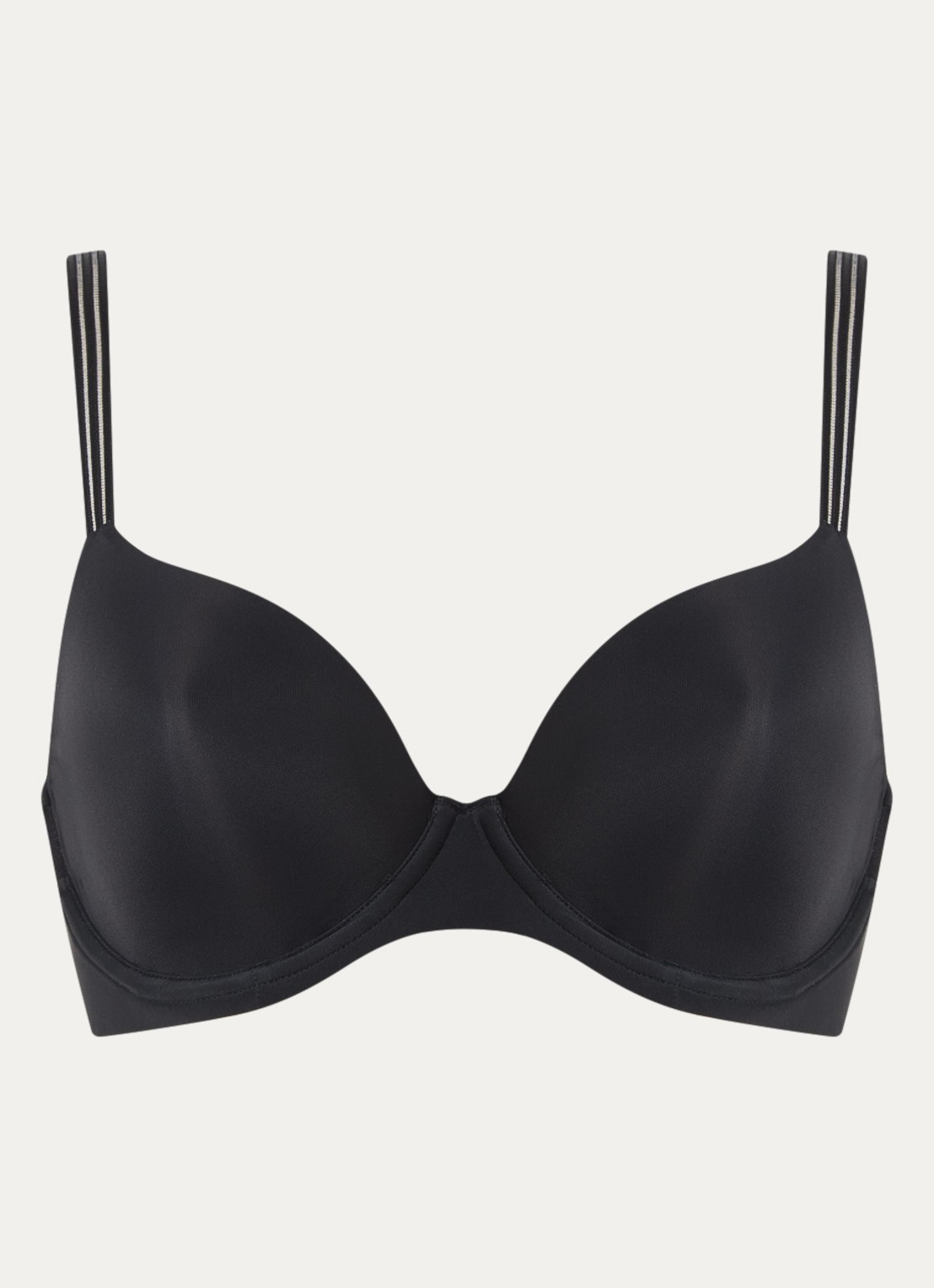 Marie Jo Louie voorgevormde bh met mesh - voorkant 4 zwart