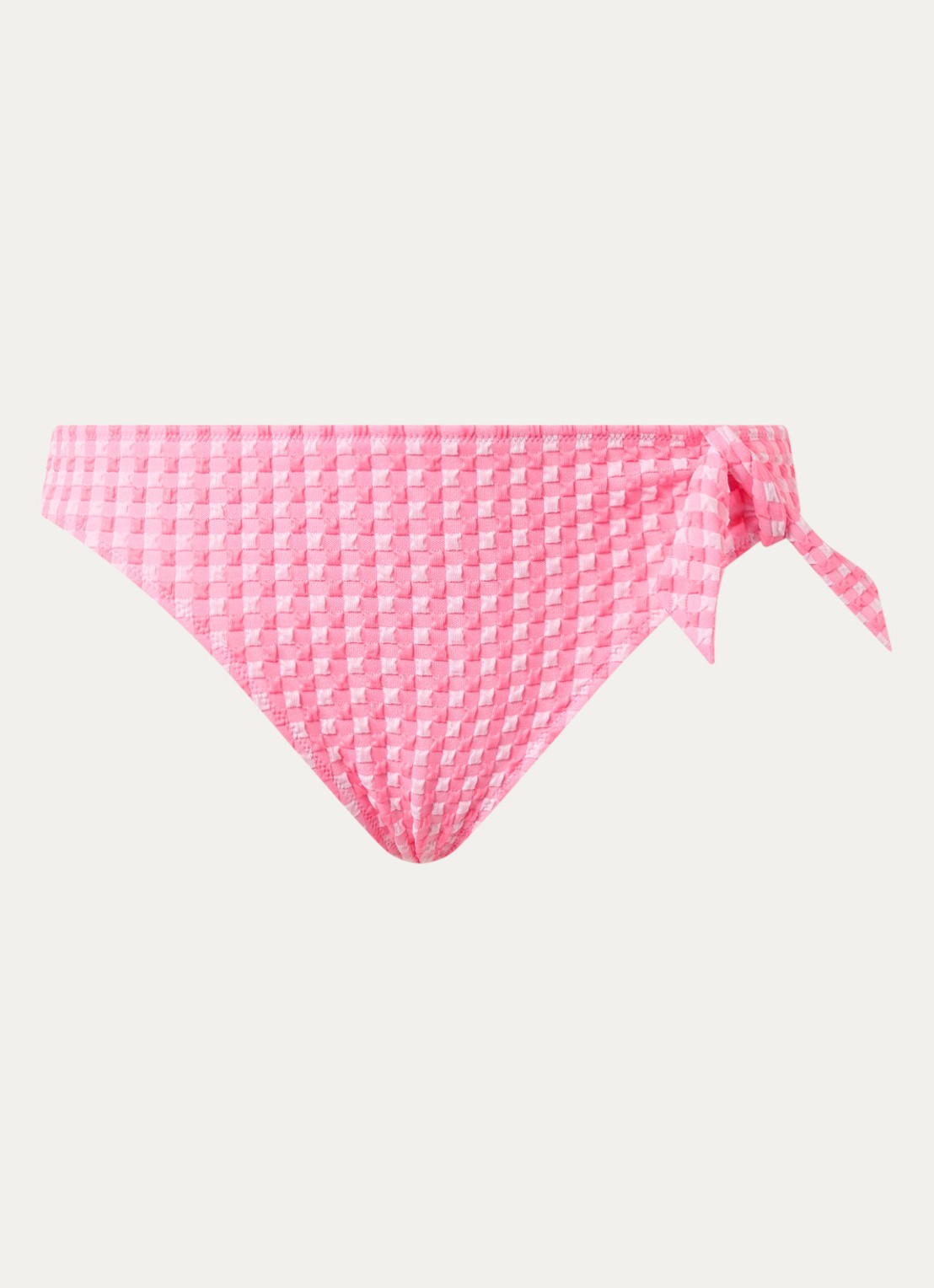 Marie Jo Mary Lynn bikinislip met print en structuur - voorkant 3 roze