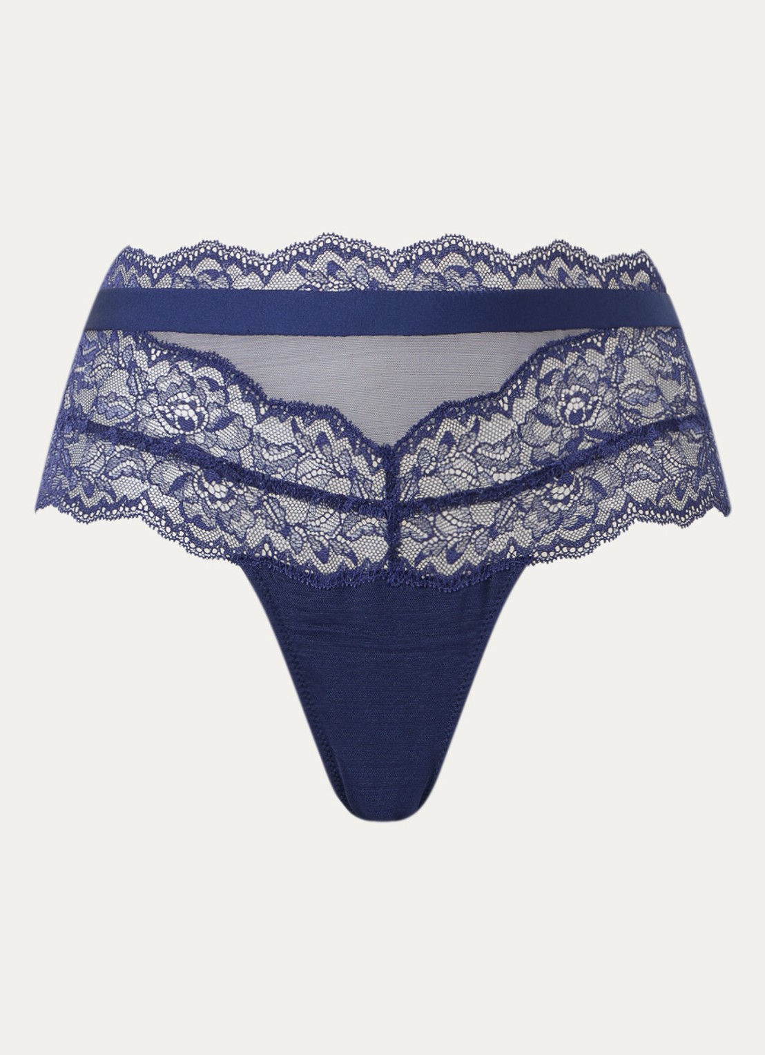 Marie Jo Musea hotpants - voorkant royalblauw