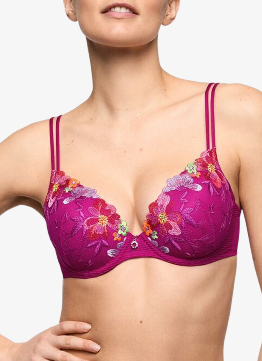 Marie Jo Odilly voorgevormde beugel bh met mesh - detail 3 roze