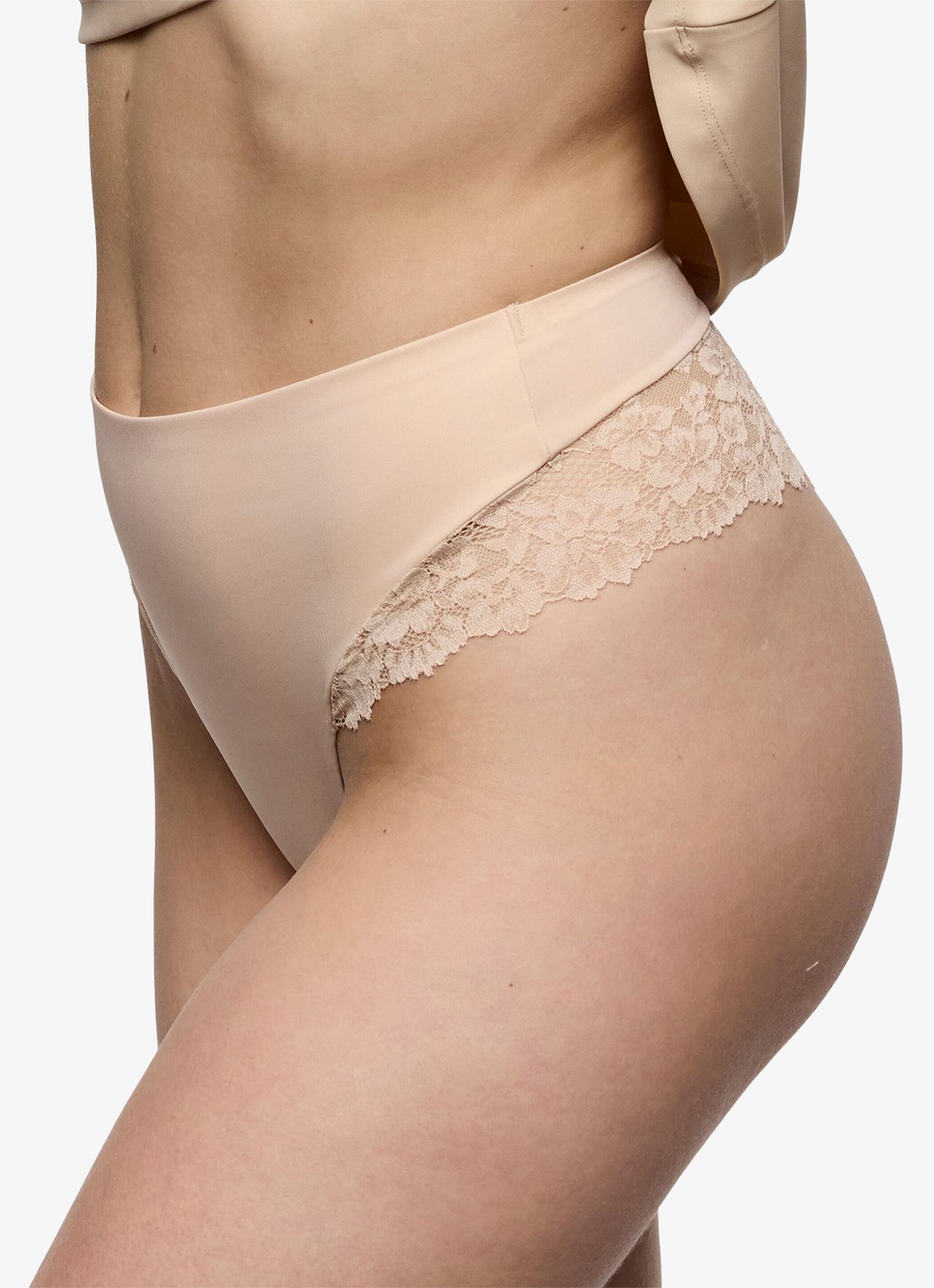 Marie Jo Soft Studio shorty met kant - detail 5 beige