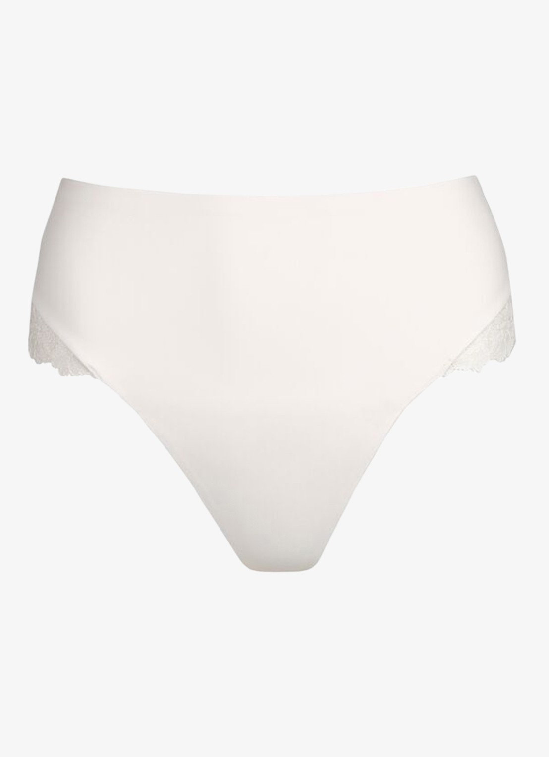 Marie Jo Soft Studio shorty met kant - voorkant 4 wit