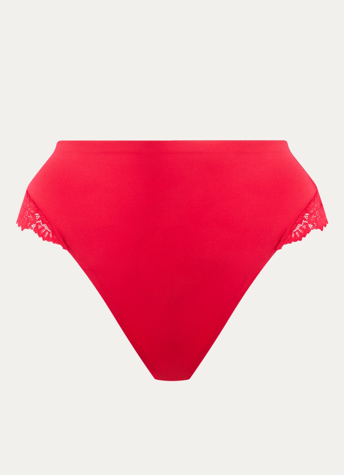 Marie Jo Soft Studio shorty met kant - voorkant 4 rood