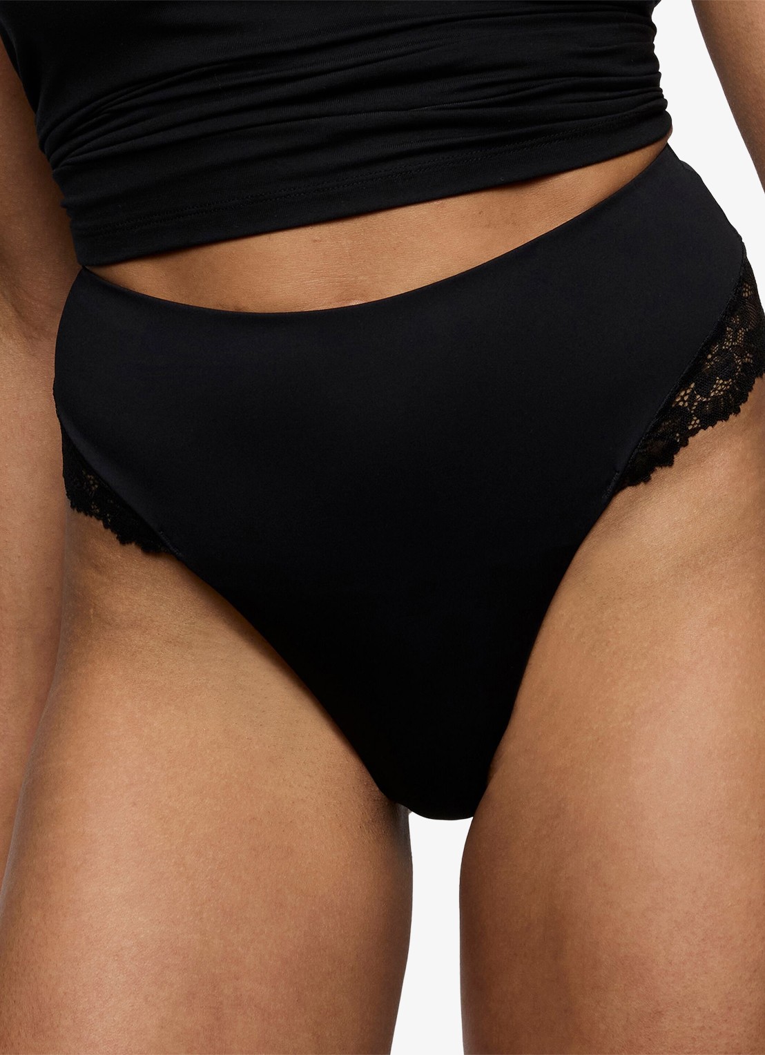 Marie Jo Soft Studio shorty met kant - detail 4 zwart