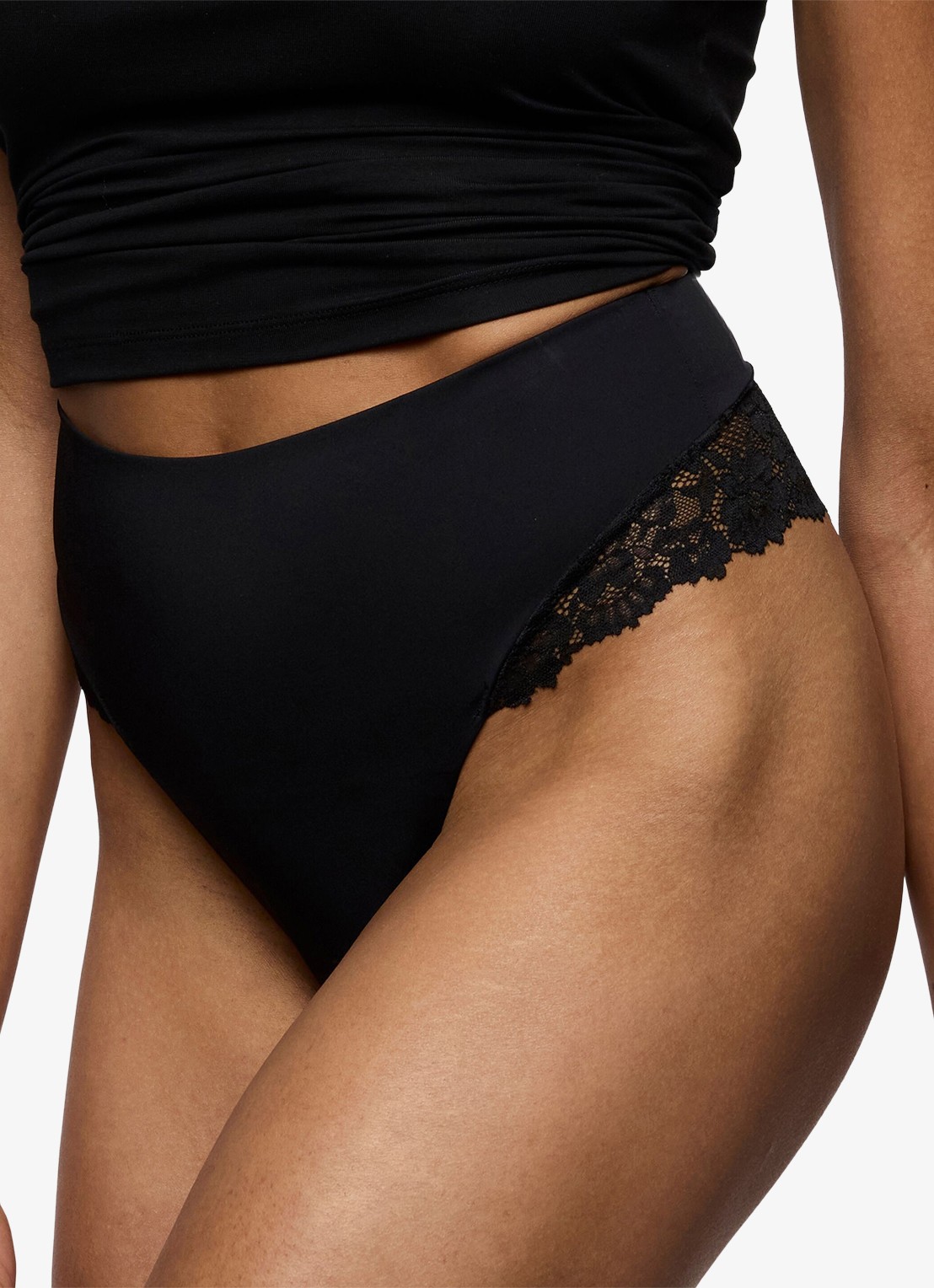 Marie Jo Soft Studio shorty met kant - detail 5 zwart