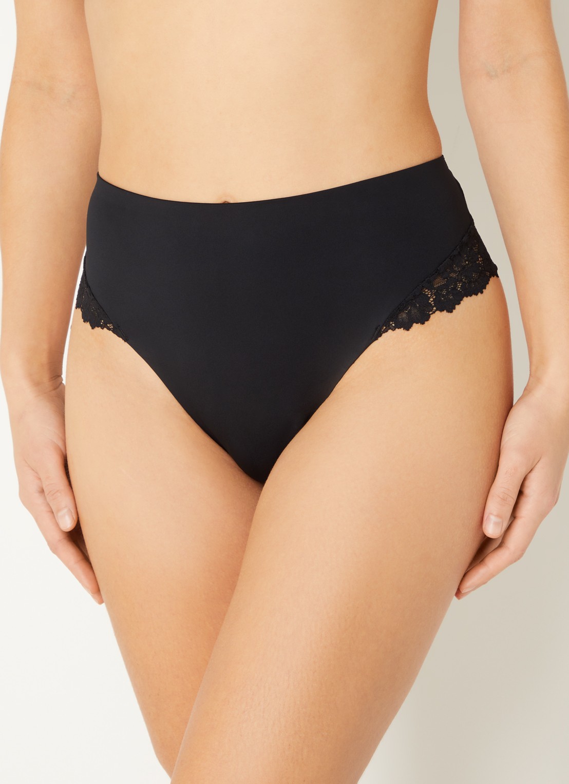 Marie Jo Soft Studio shorty met kant - detail 3 zwart