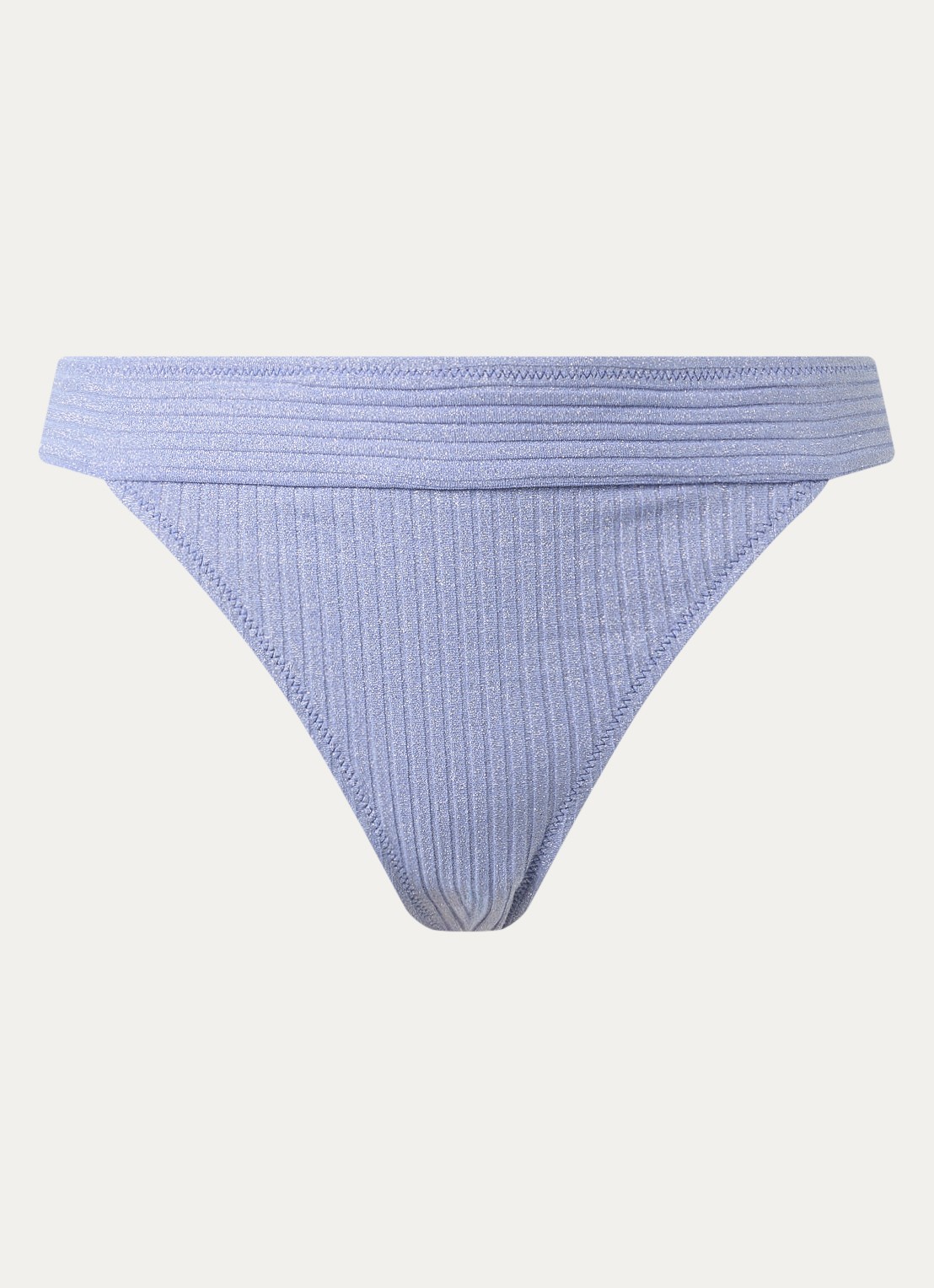 Marie Jo Tinijs bikinislip met glansdraad - voorkant lavendel