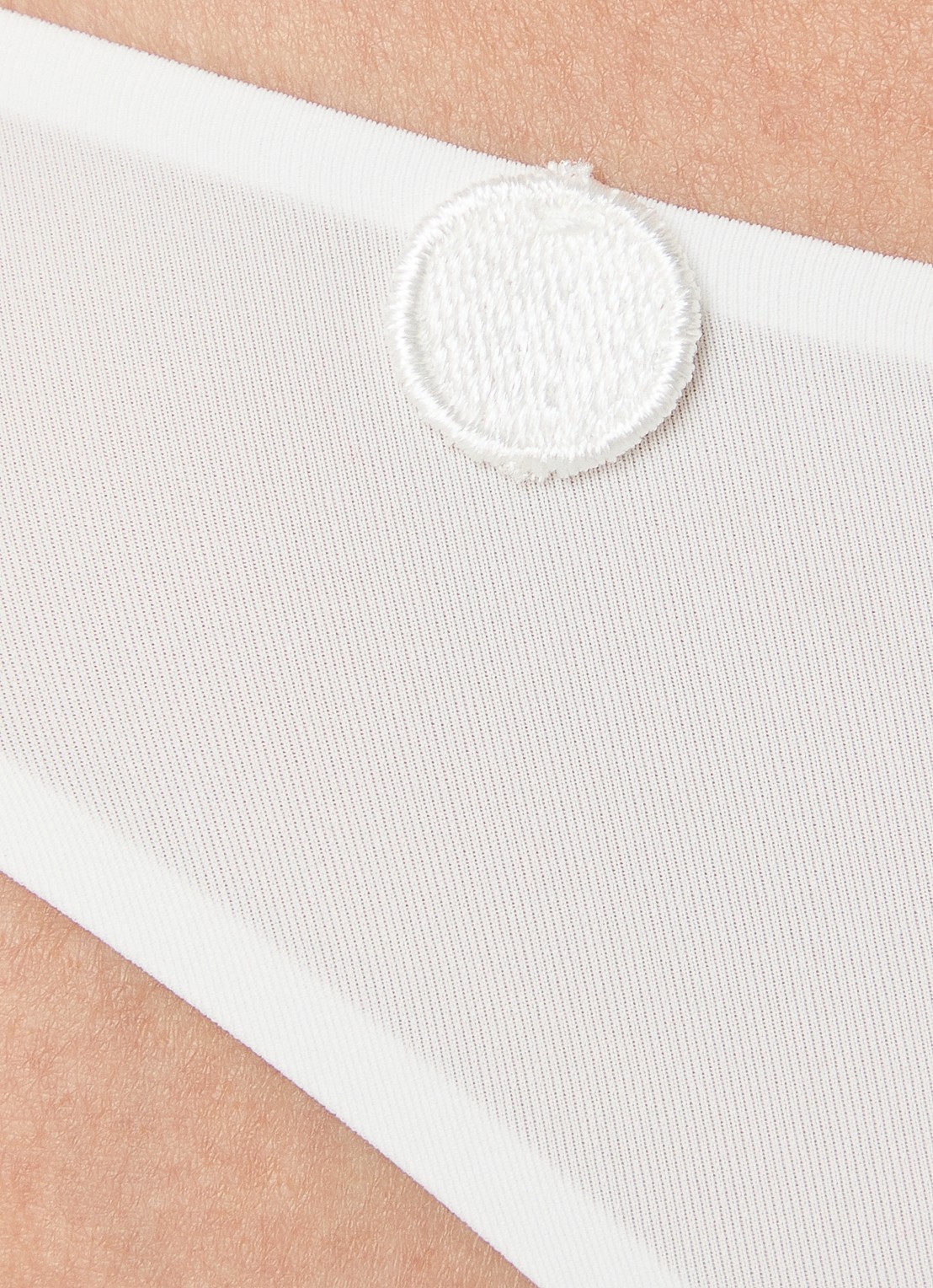 Marie Jo Tom string met borduring - detail 7 wit