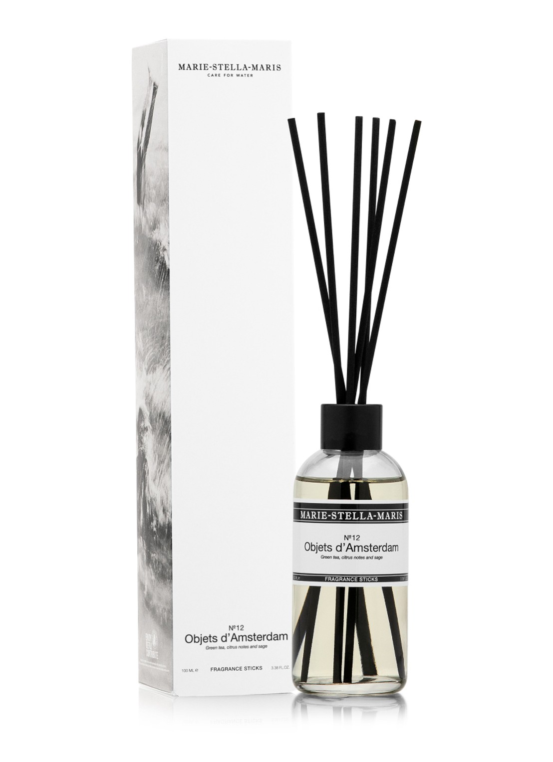 Marie-Stella-Maris Fragrance Sticks Objets d'Amsterdam 110 ml - detail 3 transparant