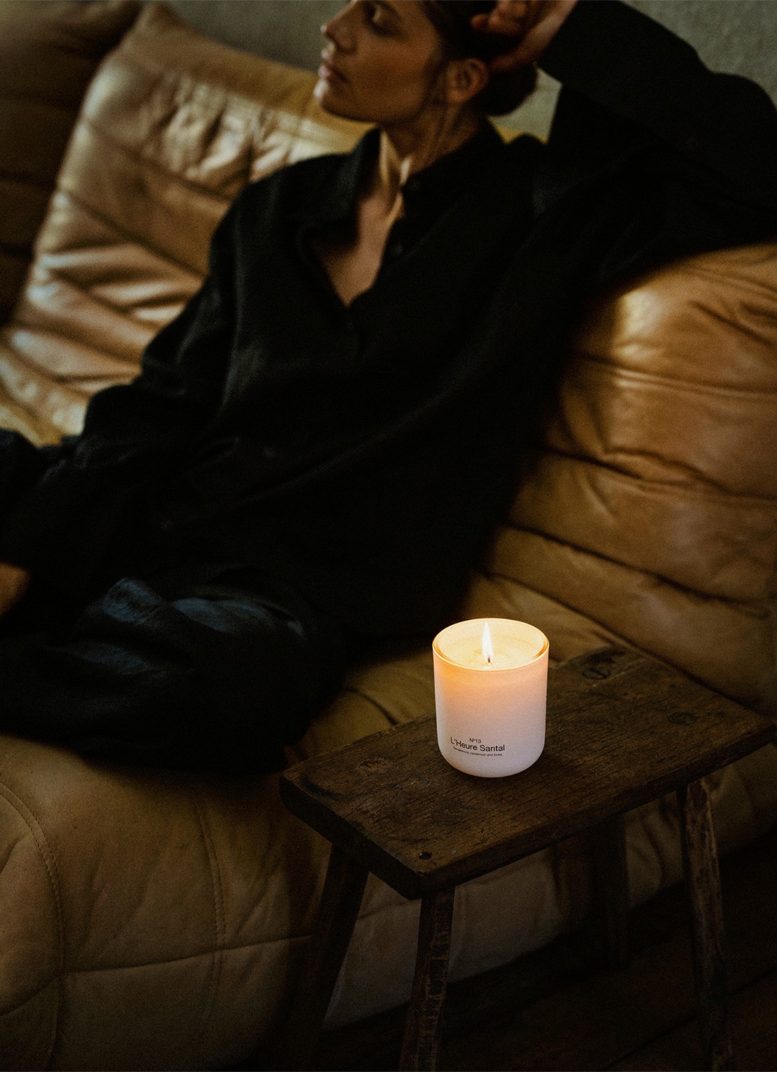 Marie-Stella-Maris L'Heure Santal geurkaars 300 gram - detail 2 undefined
