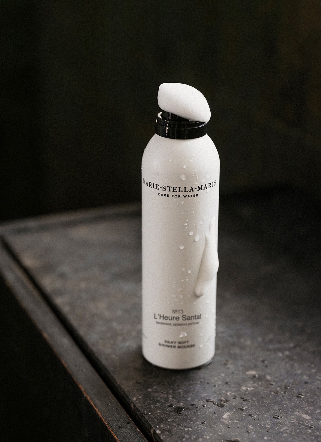 Marie-Stella-Maris L'Heure Santal Shower Mousse - douchegel 200 ml - detail 2 undefined