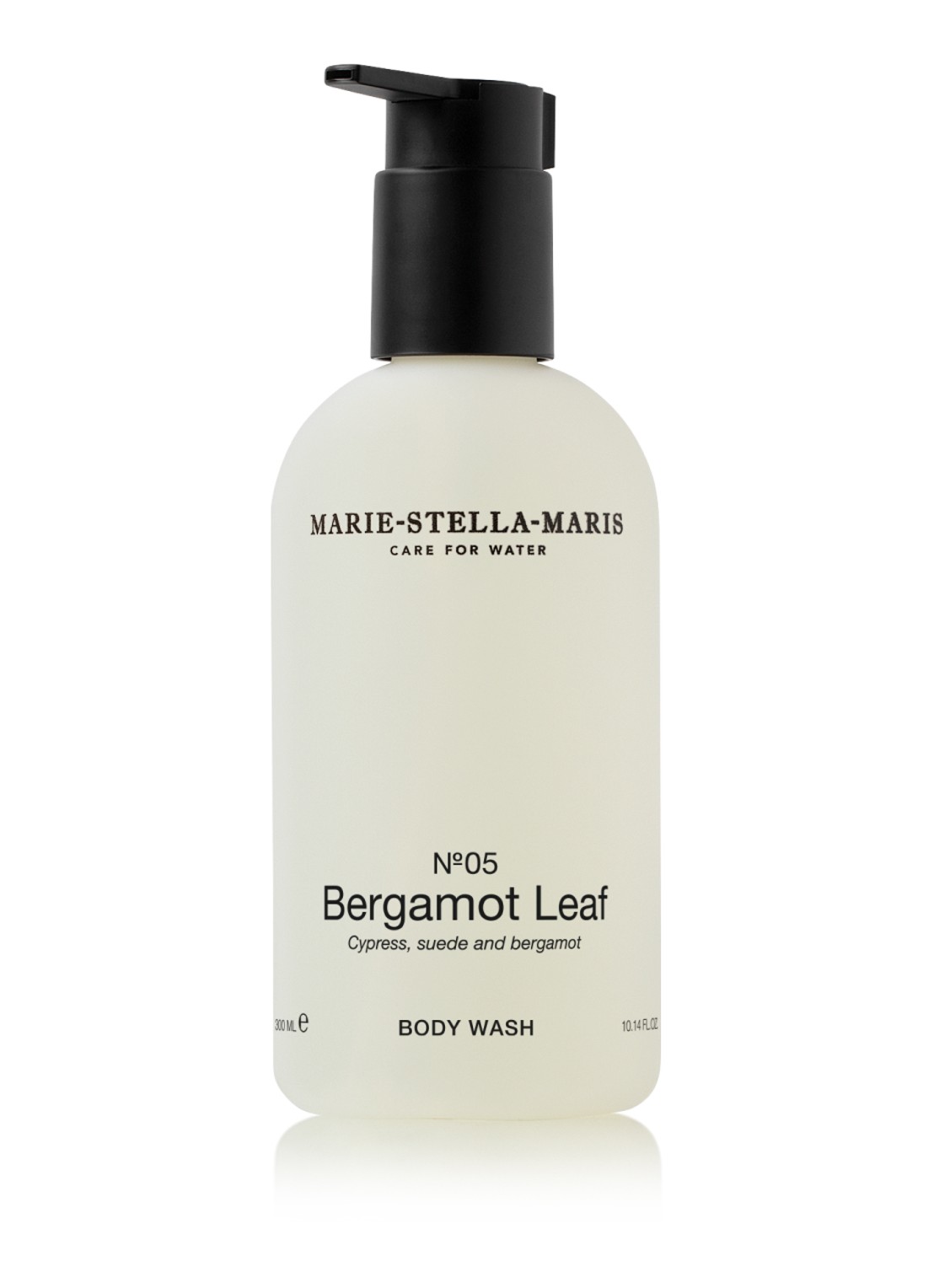 Marie-Stella-Maris No.05 Bergamot Leaf bodywash 300 ml - voorkant 2 transparant