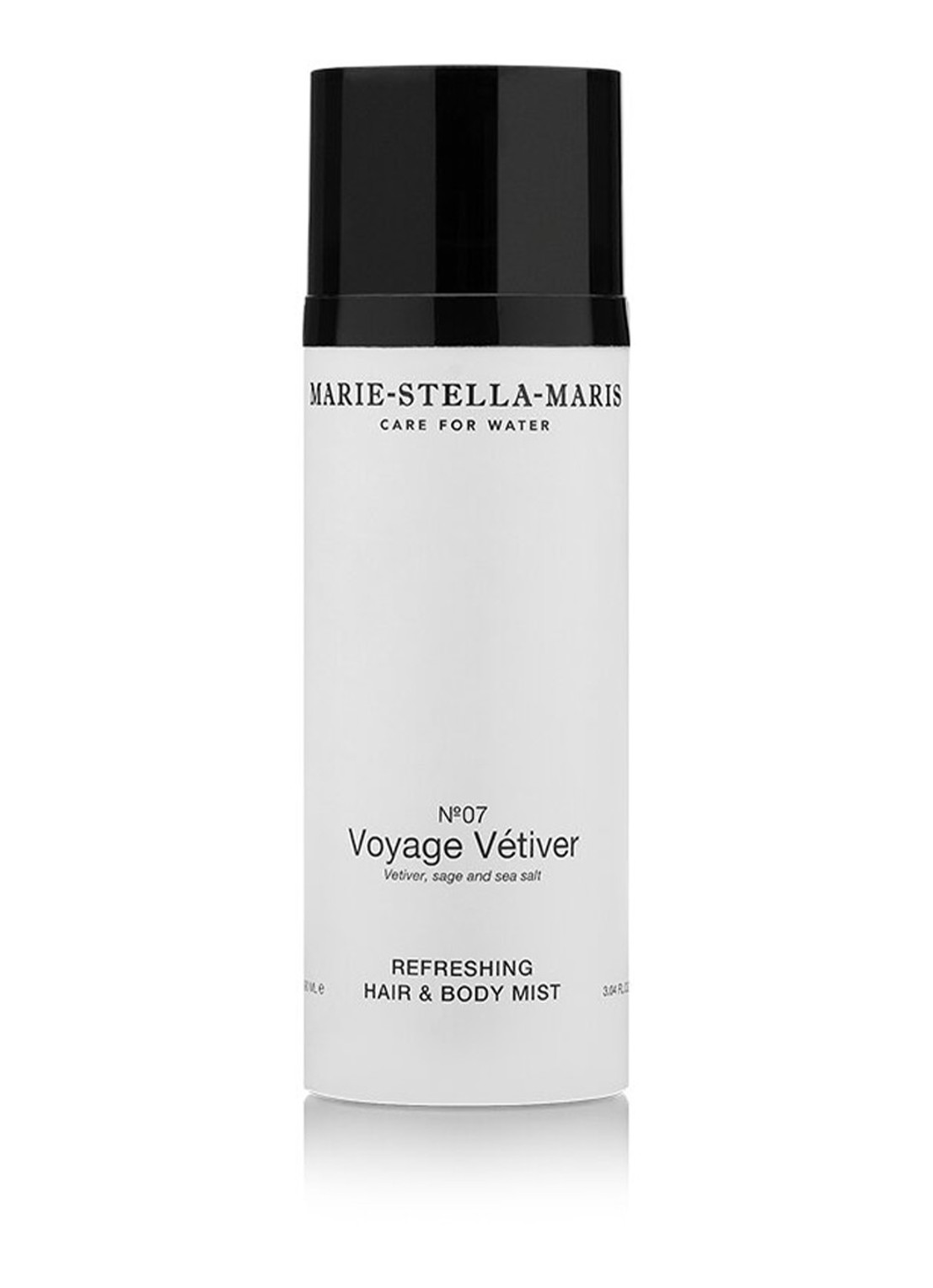 Marie-Stella-Maris No. 07 Voyage Vetiver Hair & Body Mist 90 ml - voorkant 4 transparant