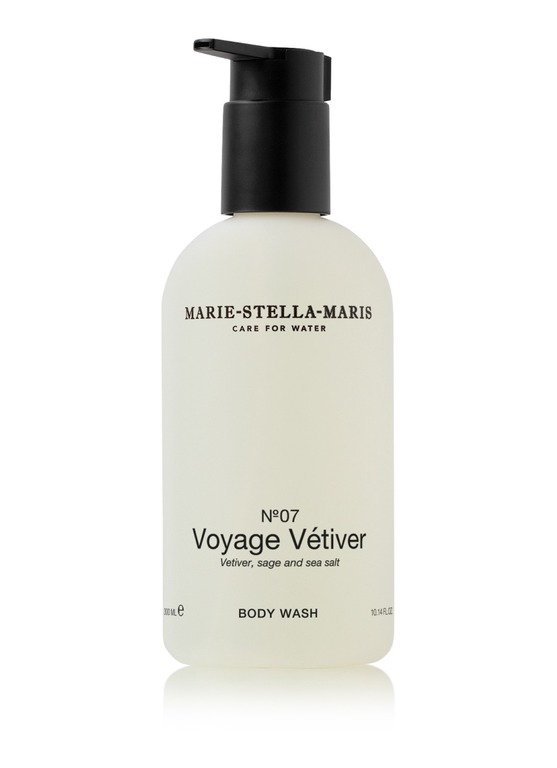 Marie-Stella-Maris No.07 Voyage Vétiver Shower Gel - douchegel 300 ml - voorkant wit