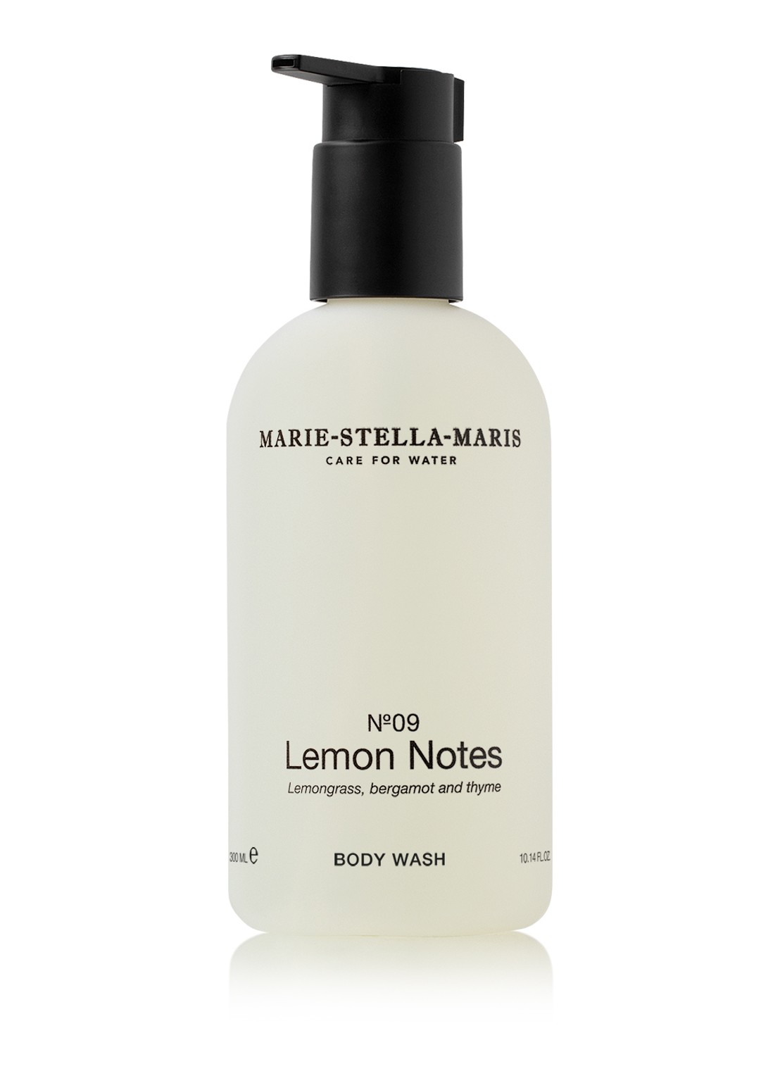 Marie-Stella-Maris No.09 Lemon Notes Shower Gel - douchegel - voorkant ivoor