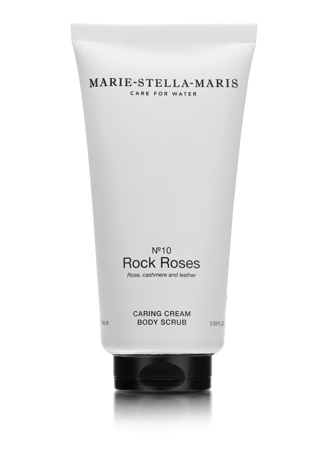 Marie-Stella-Maris No.10 Rock Roses bodyscrub 75 ml - voorkant 2 wit