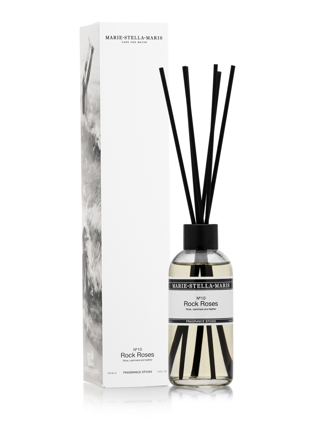 Marie-Stella-Maris No.10 Rock Roses geurstokjes 100 ml - detail 4 transparant